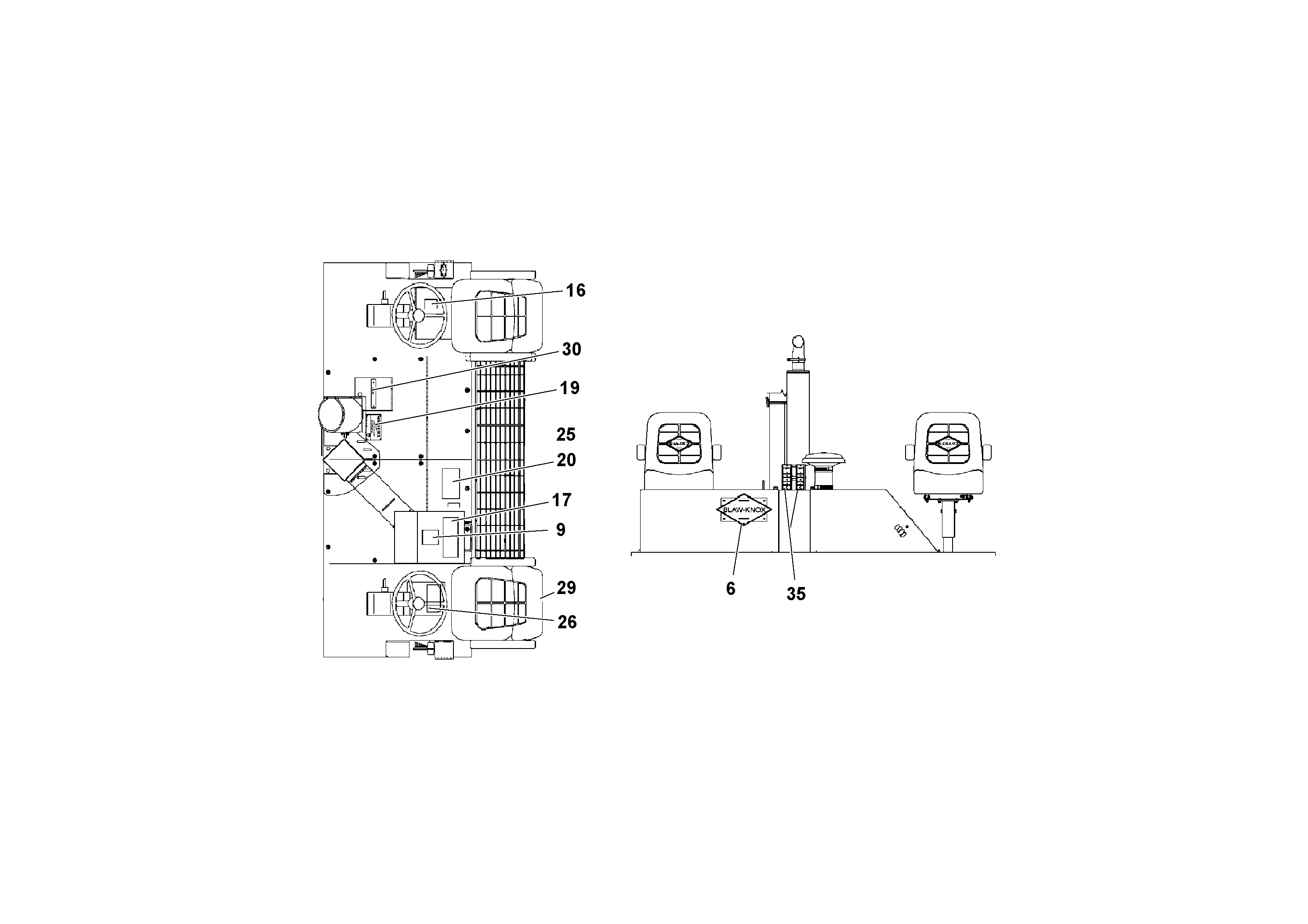 Схема запчастей Volvo PF161 - 47493 Striping, Decals, and Instruction Plates PF161 S/N 197506 -