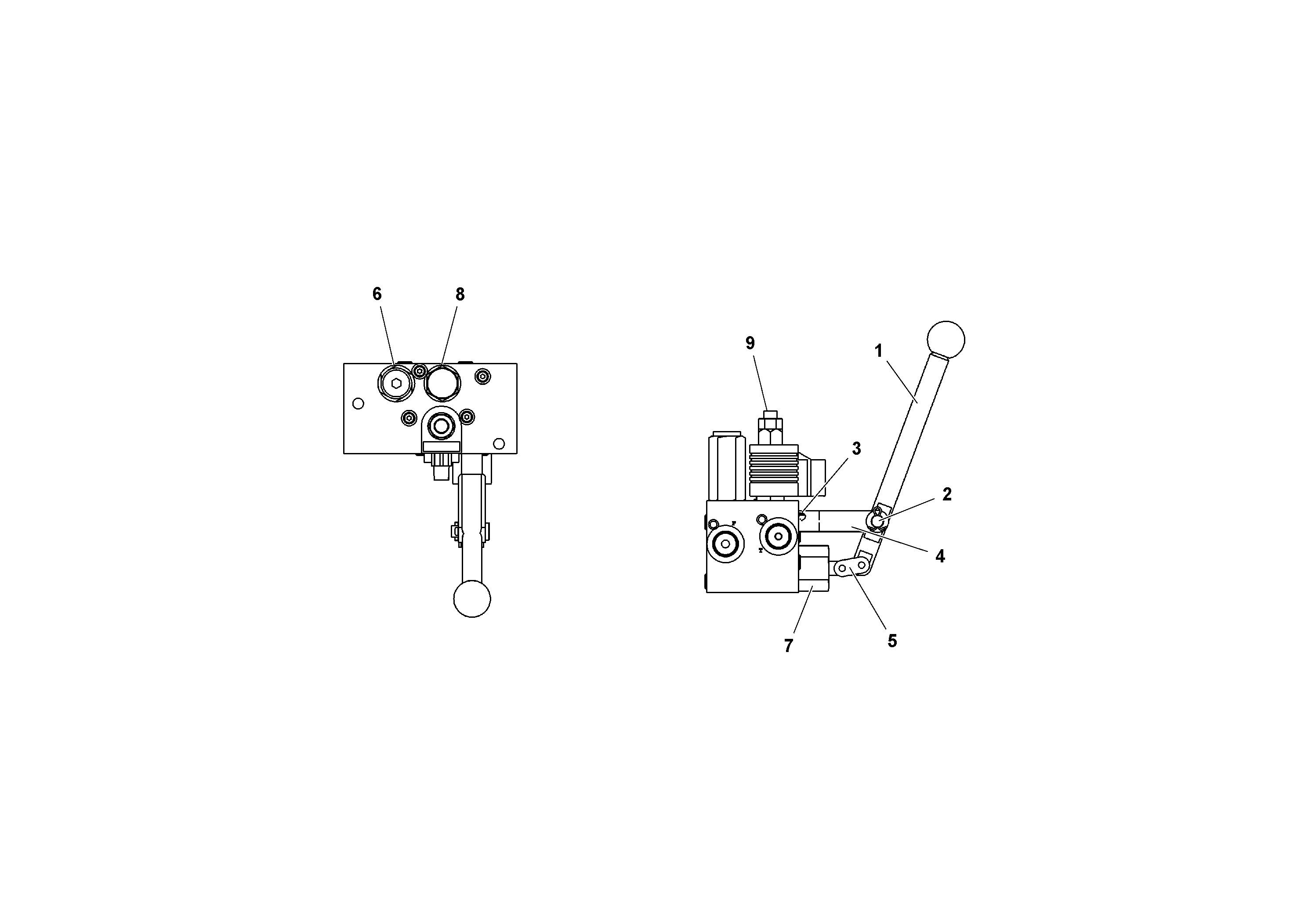 Схема запчастей Volvo PF161 - 47496 Brake/shift And Towing Valve PF161 S/N 197506 -