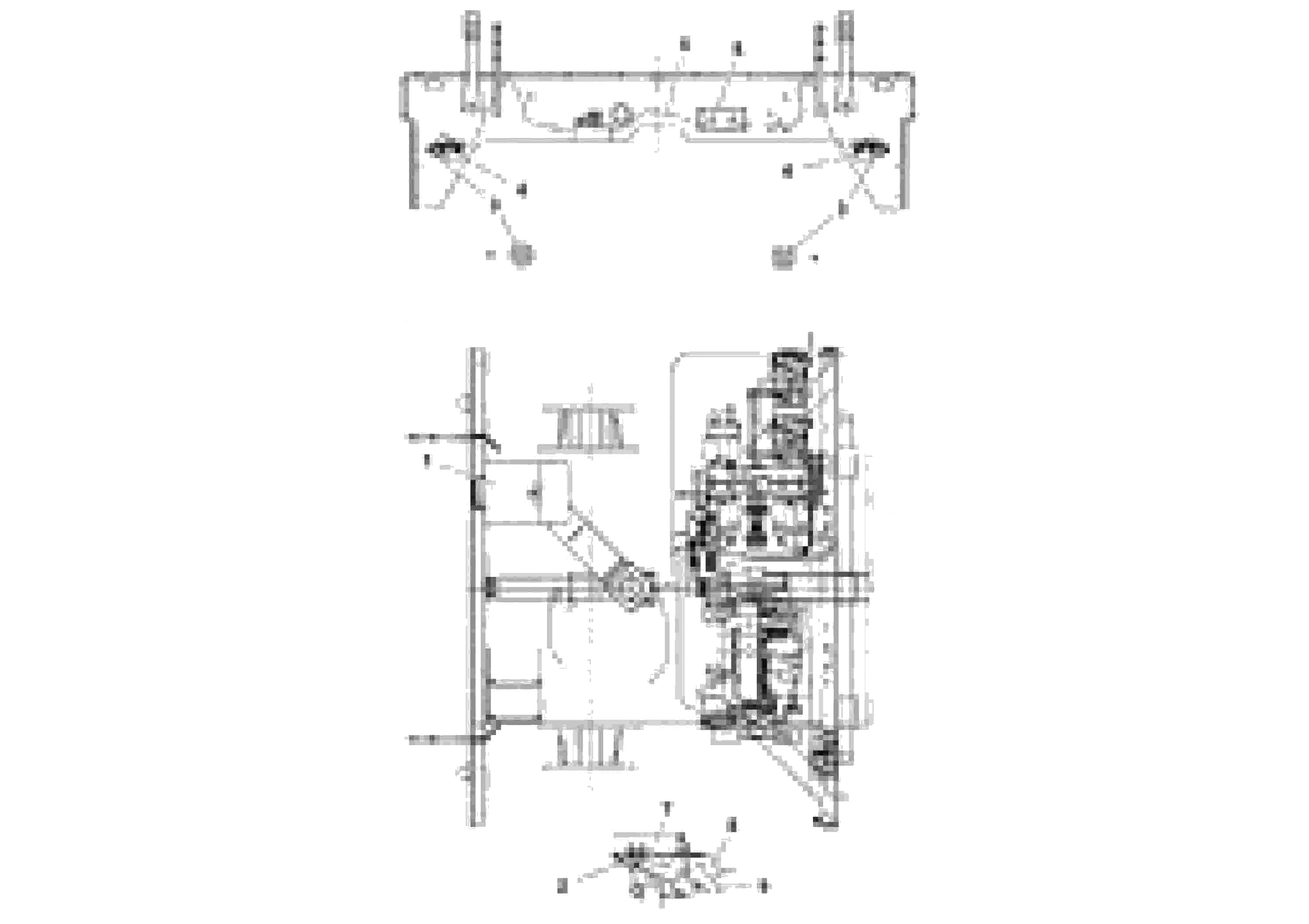 Схема запчастей Volvo PF161 - 71611 Cable Harness Arrangement PF161 S/N 197506 -