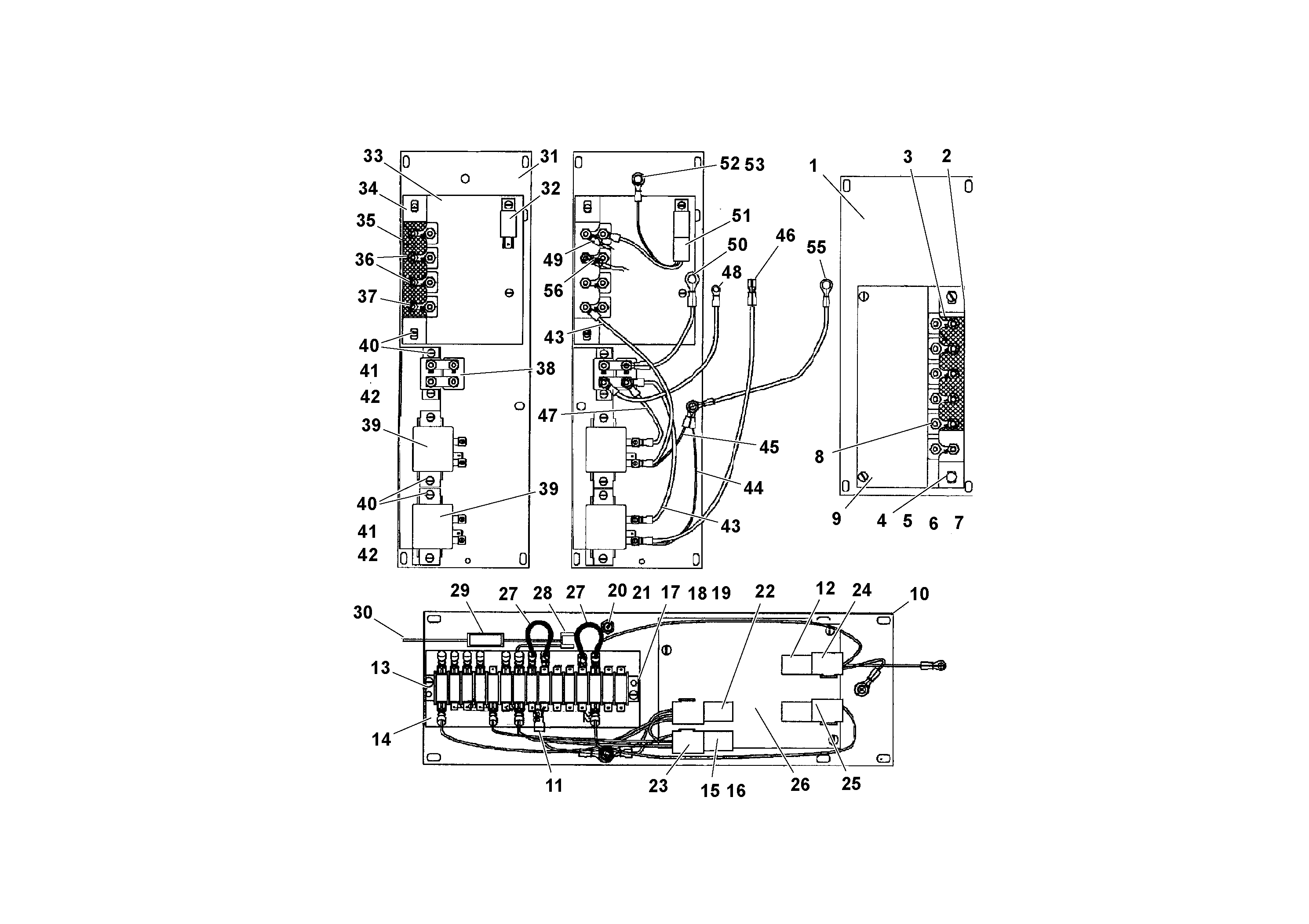 Схема запчастей Volvo PF161 - 72226 Swing Console Circuit Boards PF161 S/N 197506 -