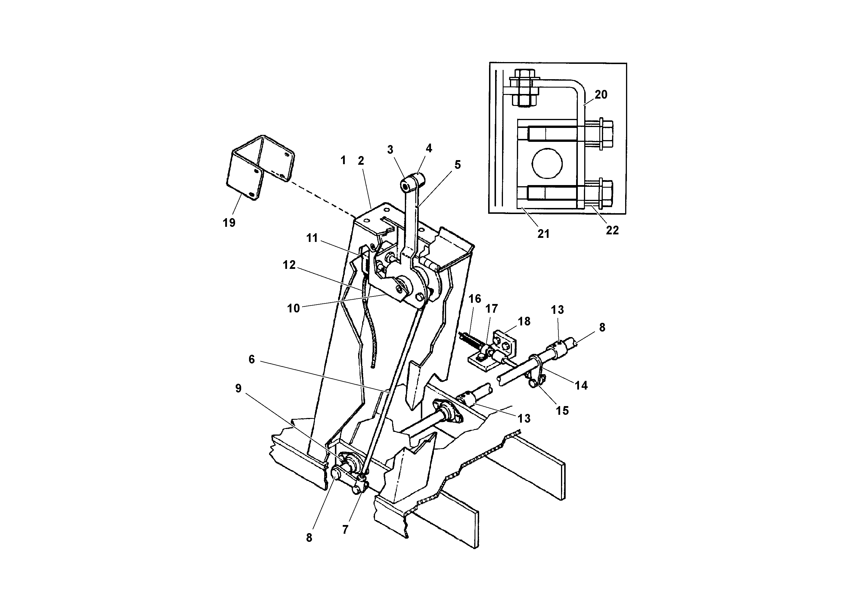 Схема запчастей Volvo PF161 - 47484 Traction Control Assembly PF161 S/N 197506 -