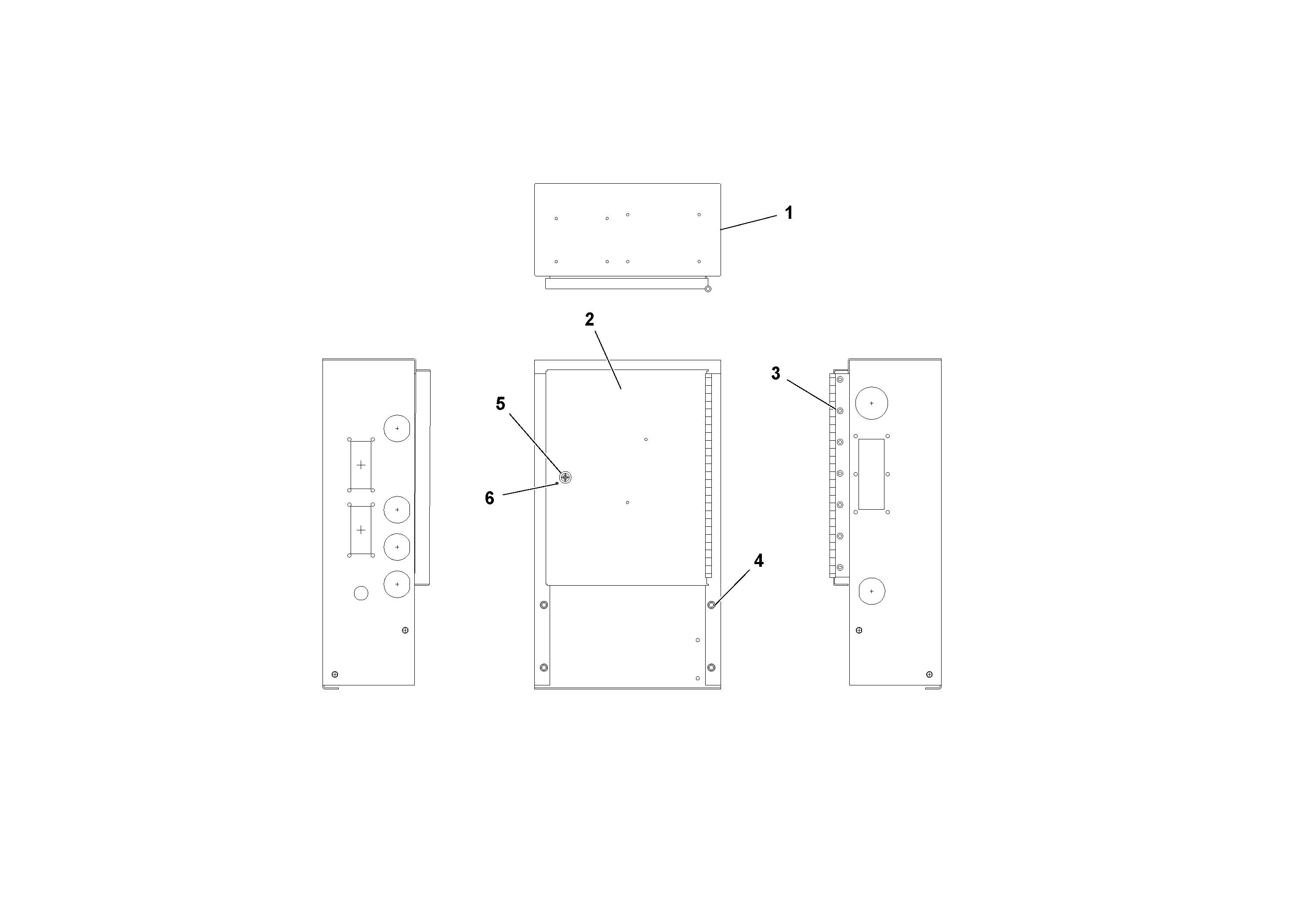 Схема запчастей Volvo PF2181 - 81222 Junction Box Assembly PF2181 S/N 200987-