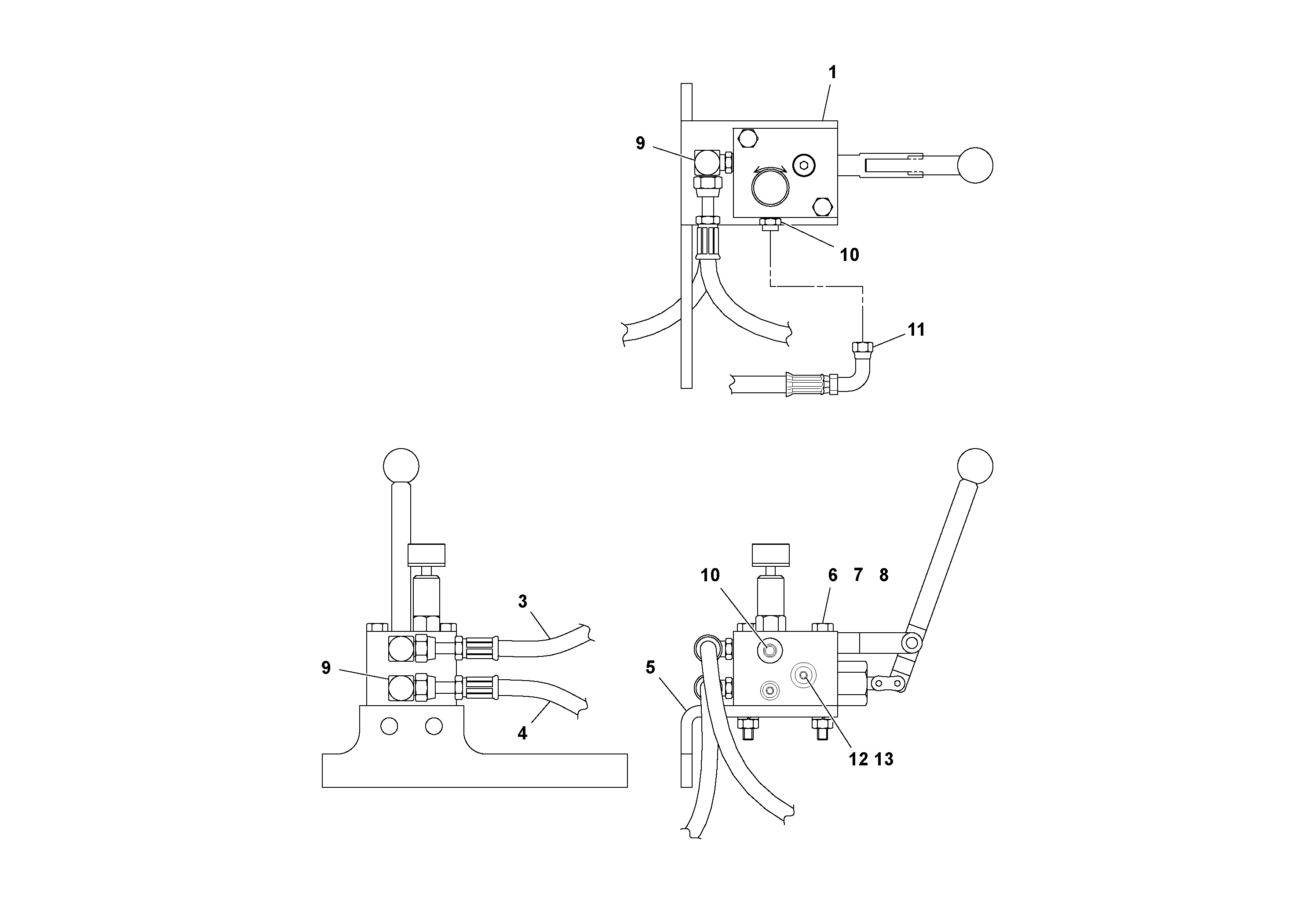 Схема запчастей Volvo PF2181 - 77178 Brake/shift Hydraulic System PF2181 S/N 200987-