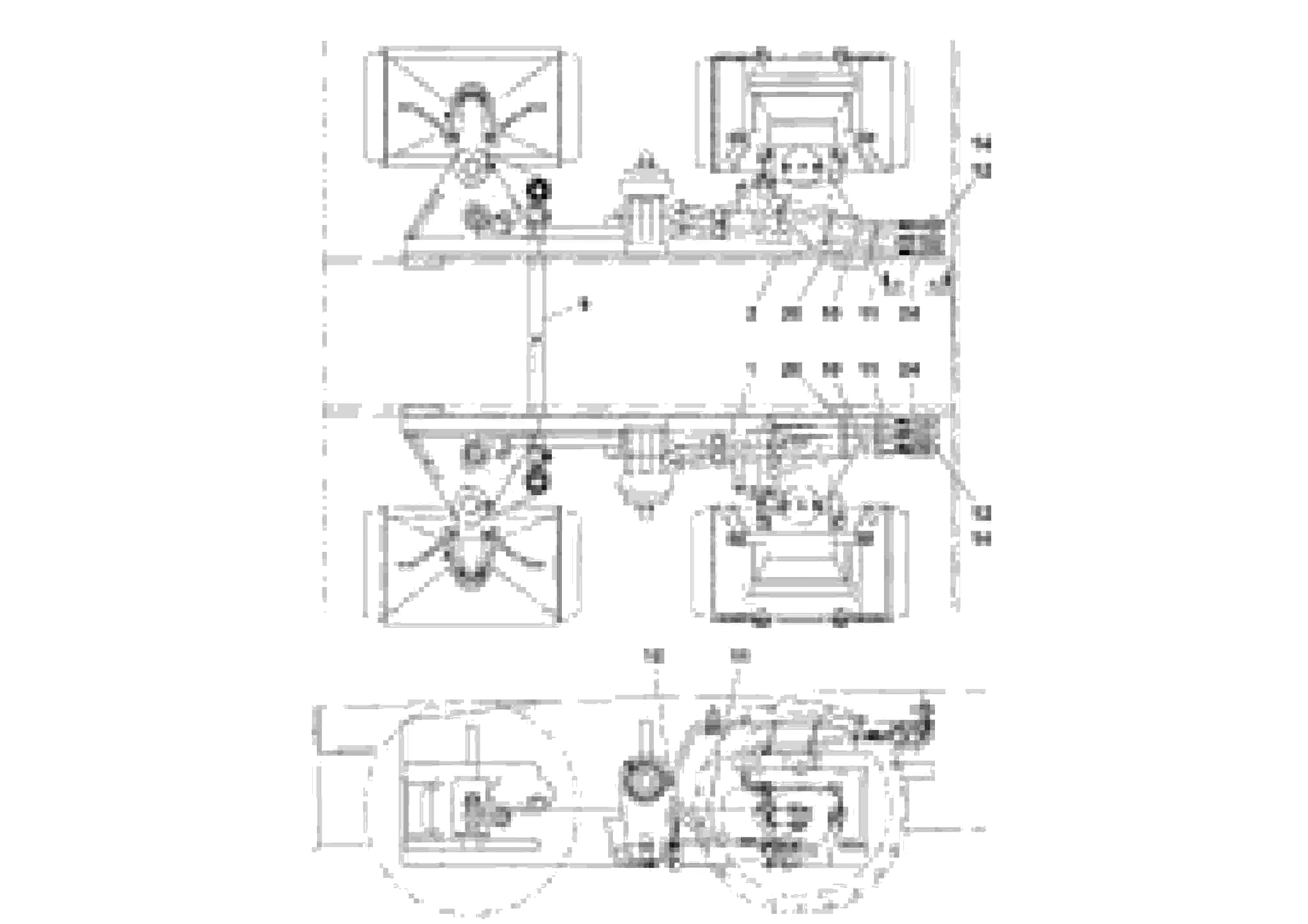 Схема запчастей Volvo PF2181 - 74700 Bogie Steering Assemblies PF2181 S/N 200987-