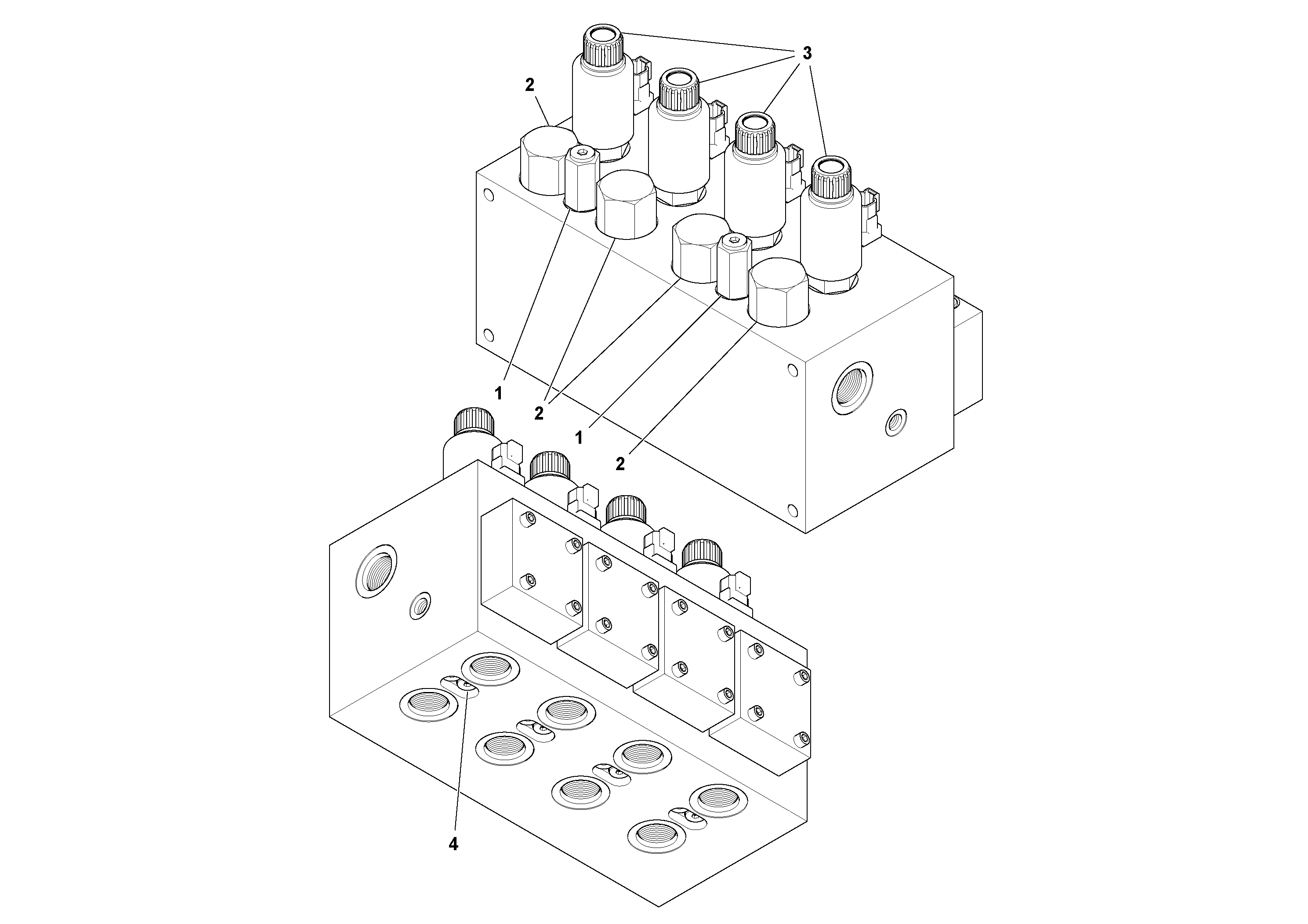 Схема запчастей Volvo PF6170 - 92828 Клапан PF6160/PF6170