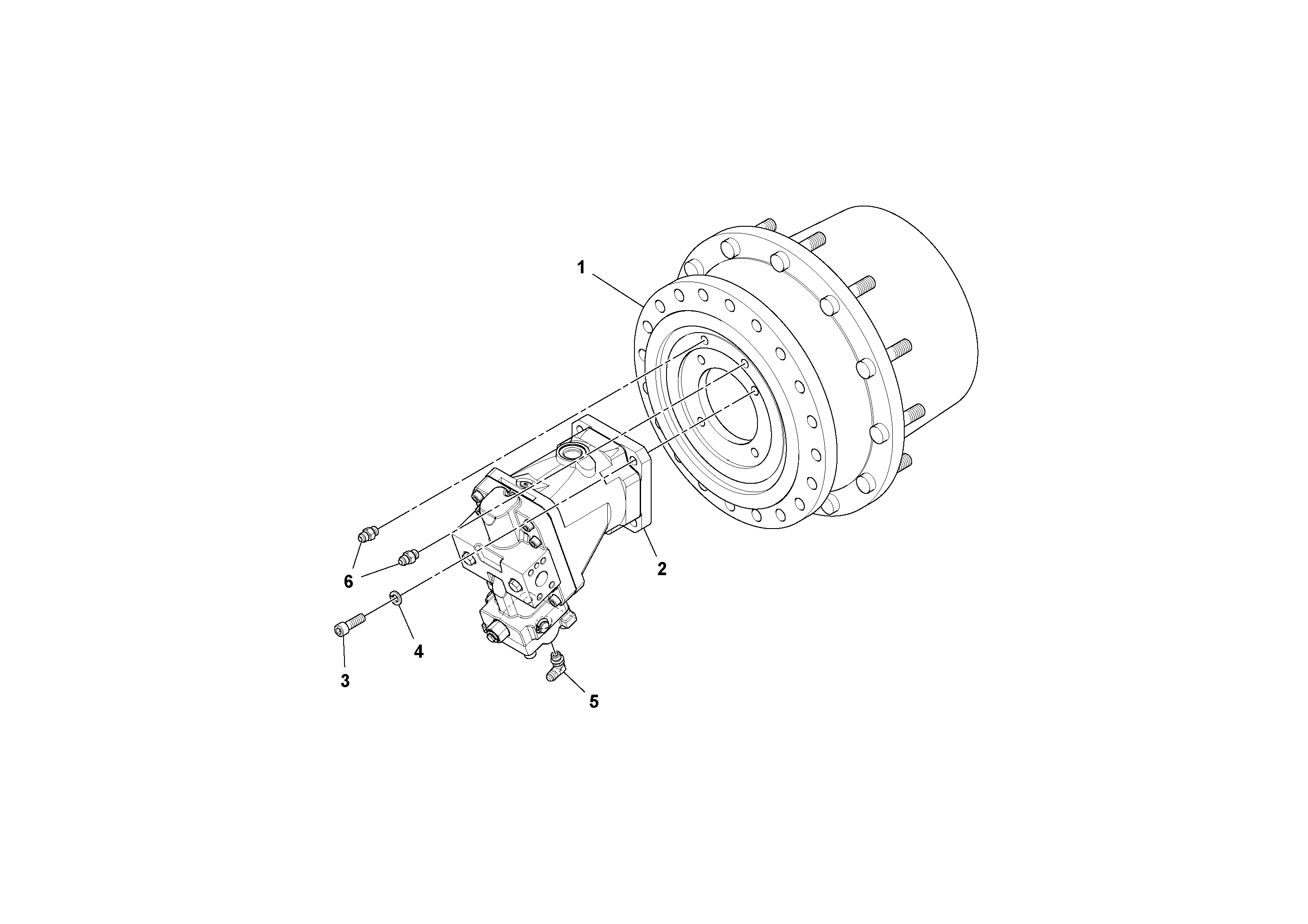 Схема запчастей Volvo PF6170 - 94119 Planetary Assembly PF6160/PF6170