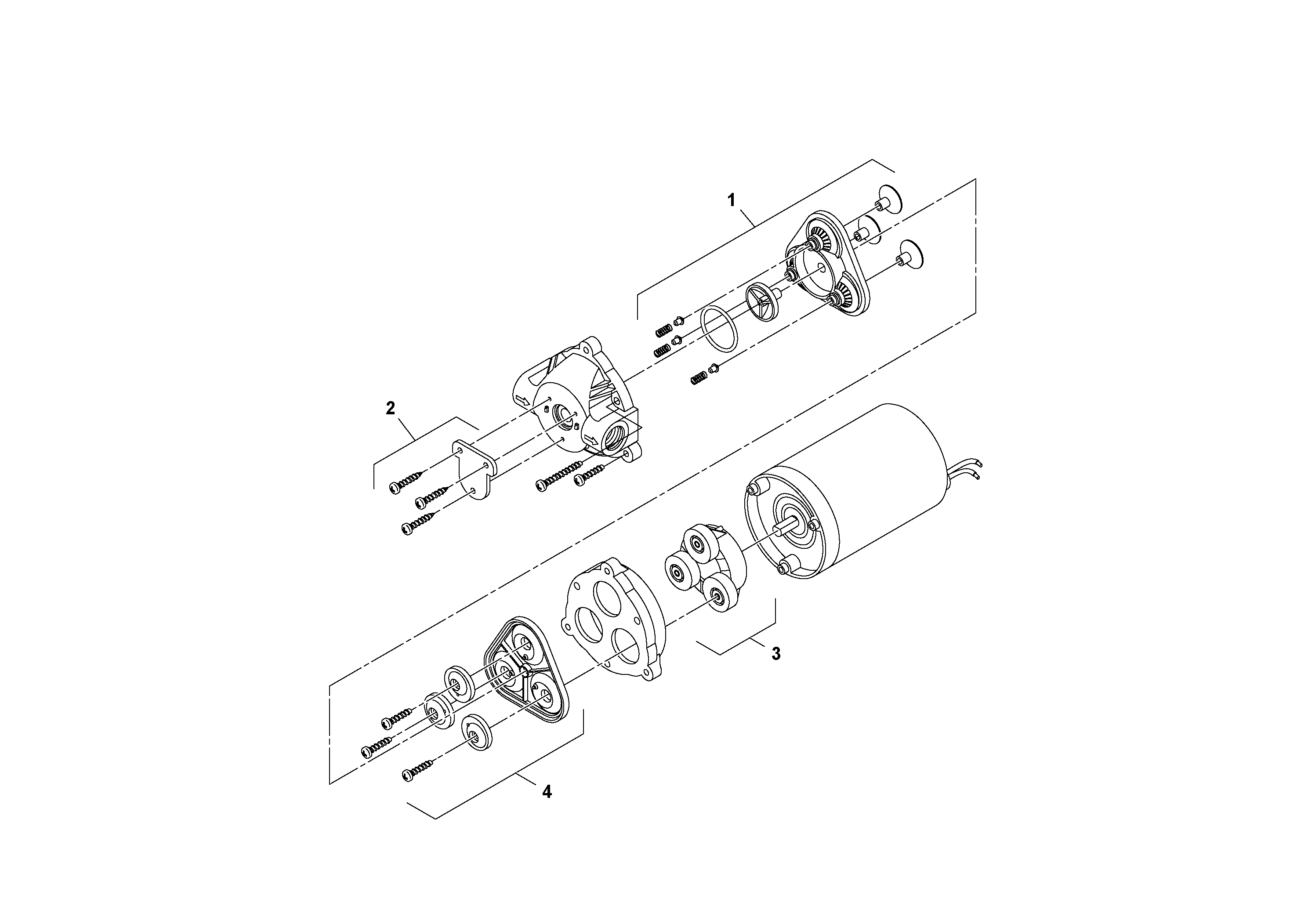 Схема запчастей Volvo PF6170 - 96326 Водяной насос PF6160/PF6170