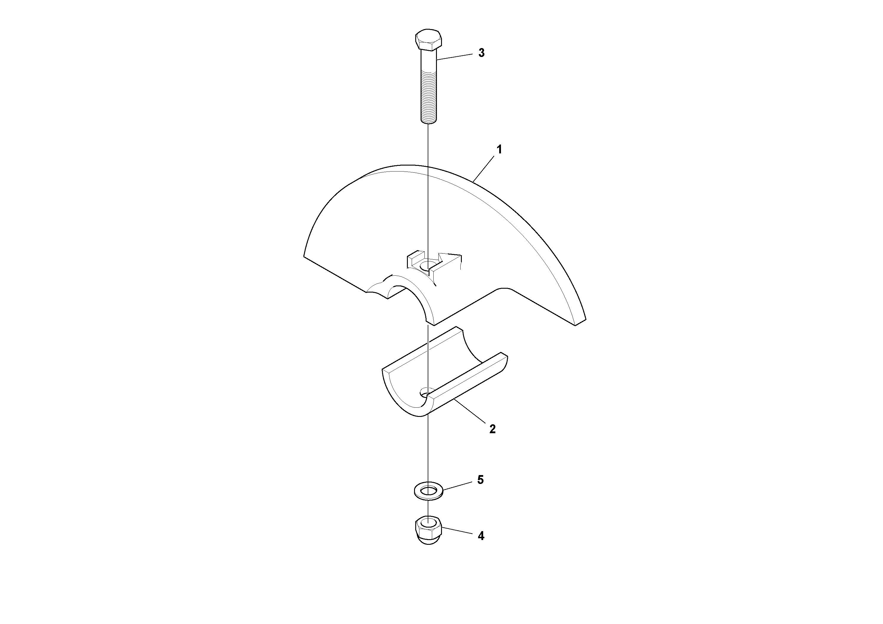Схема запчастей Volvo PF6170 - 98150 Left Flight Assembly PF6160/PF6170