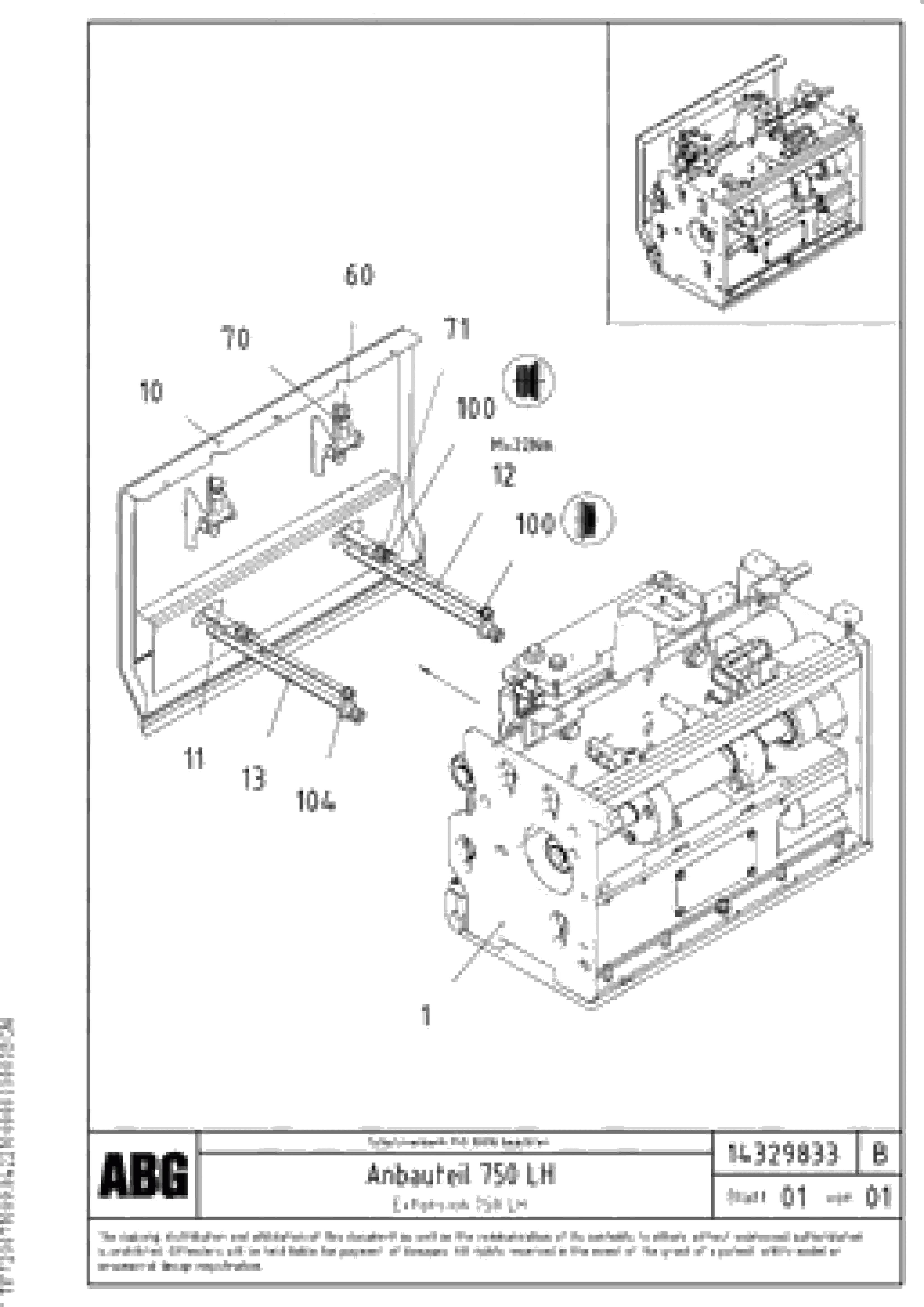 Схема запчастей Volvo PF6170 - 93482 Extension OMNI 1011 ATT. SCREEDS 3,0 - 9,0M PF6110 PF6160/PF6170