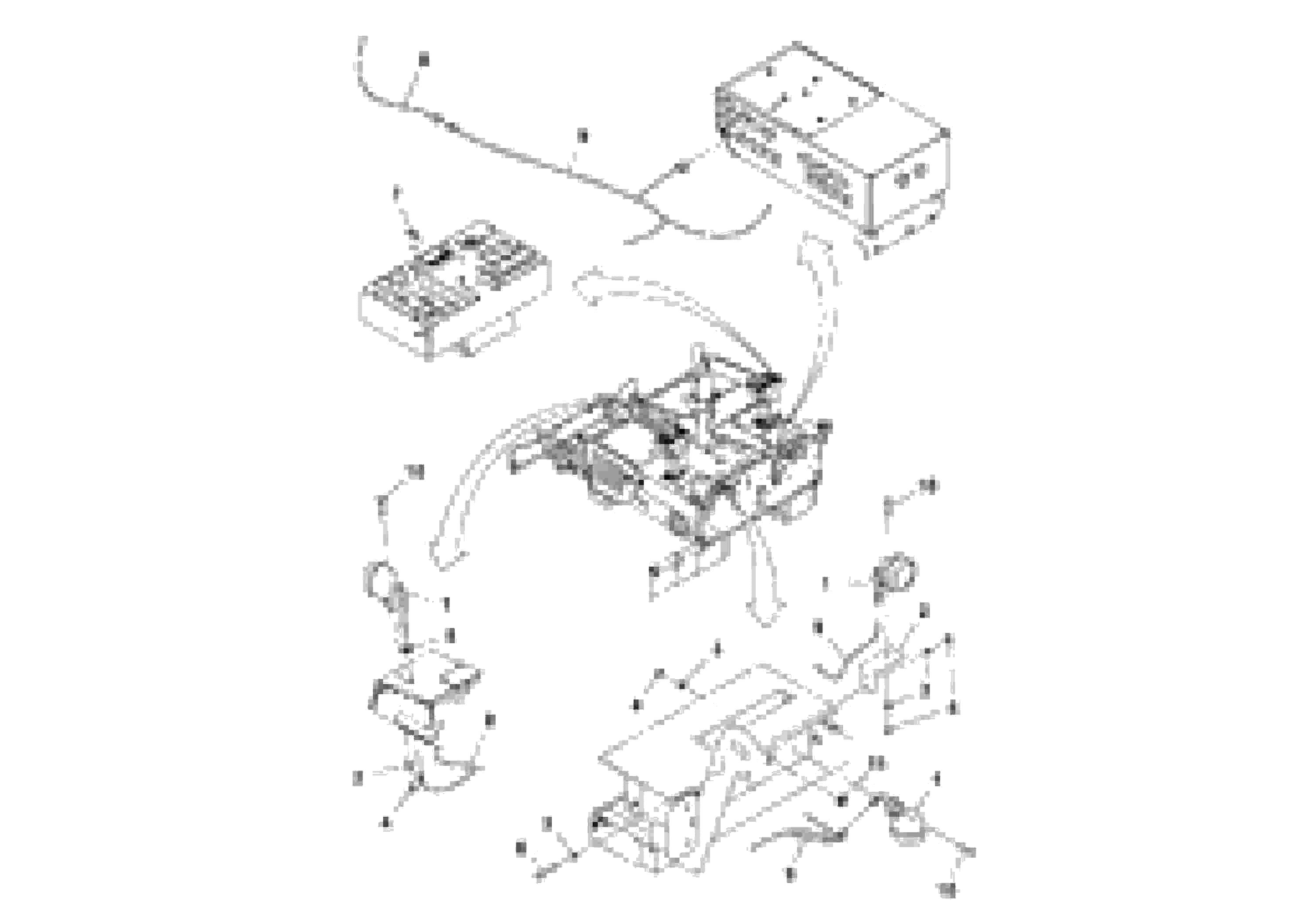 Схема запчастей Volvo PF6170 - 96628 Flood Light Installation PF6160/PF6170