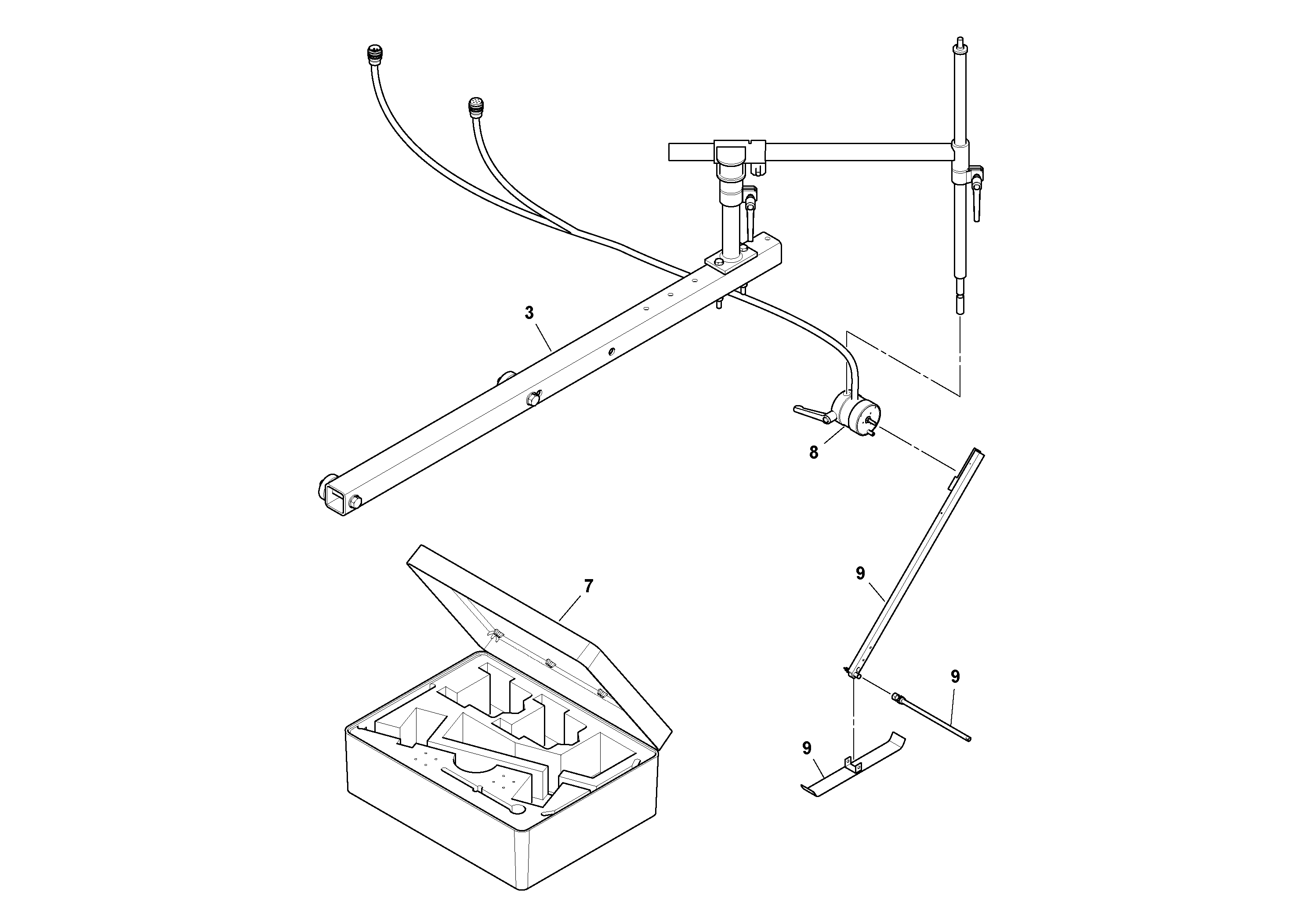 Схема запчастей Volvo PF6170 - 88565 Blaw Kontrol Installation PAVER CONTROLS ATT. PAVER CONTROLS PF6110, PF6160, PF6170