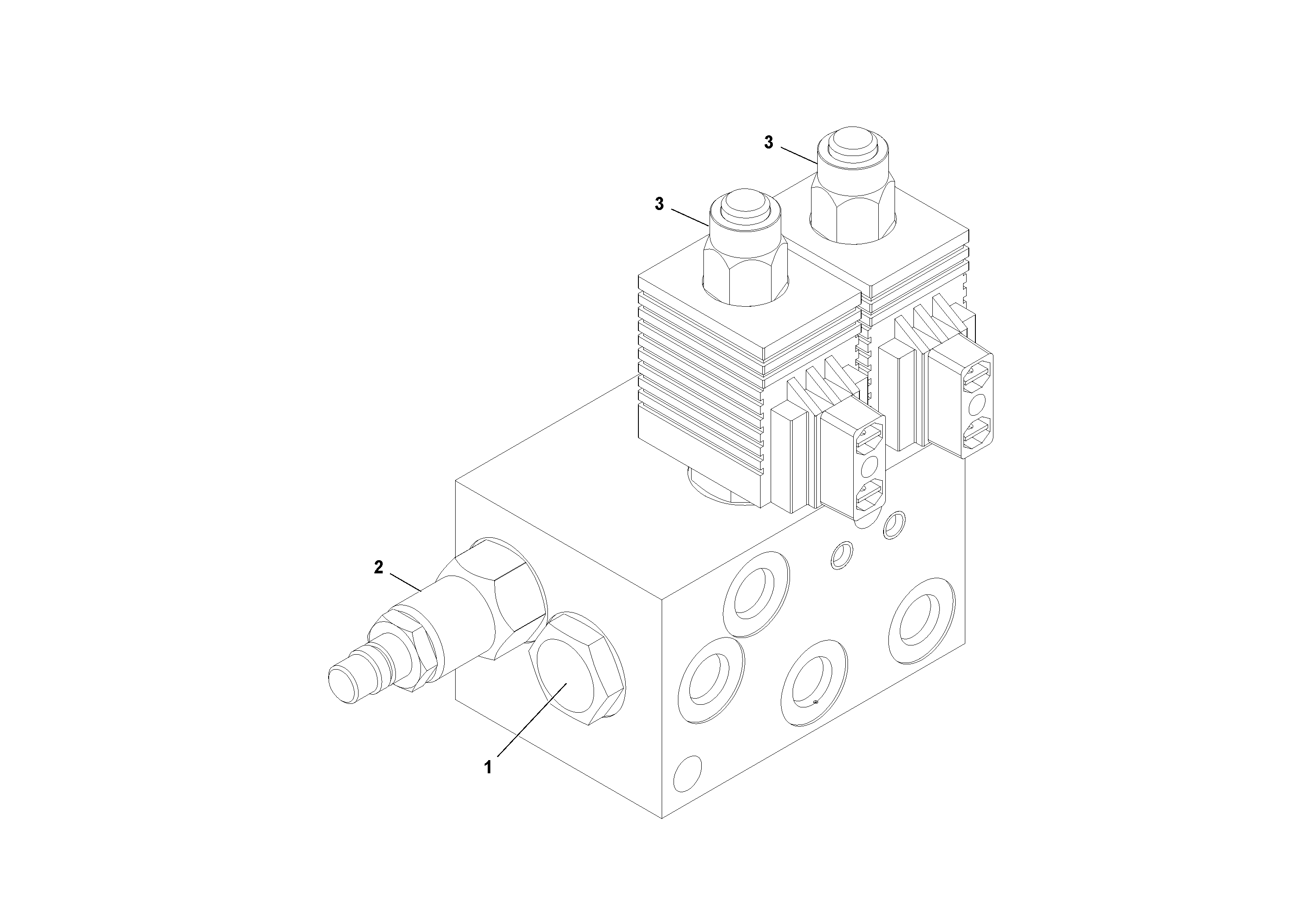 Схема запчастей Volvo PF6170 - 100878 Truck Hitch Valve PF6160/PF6170