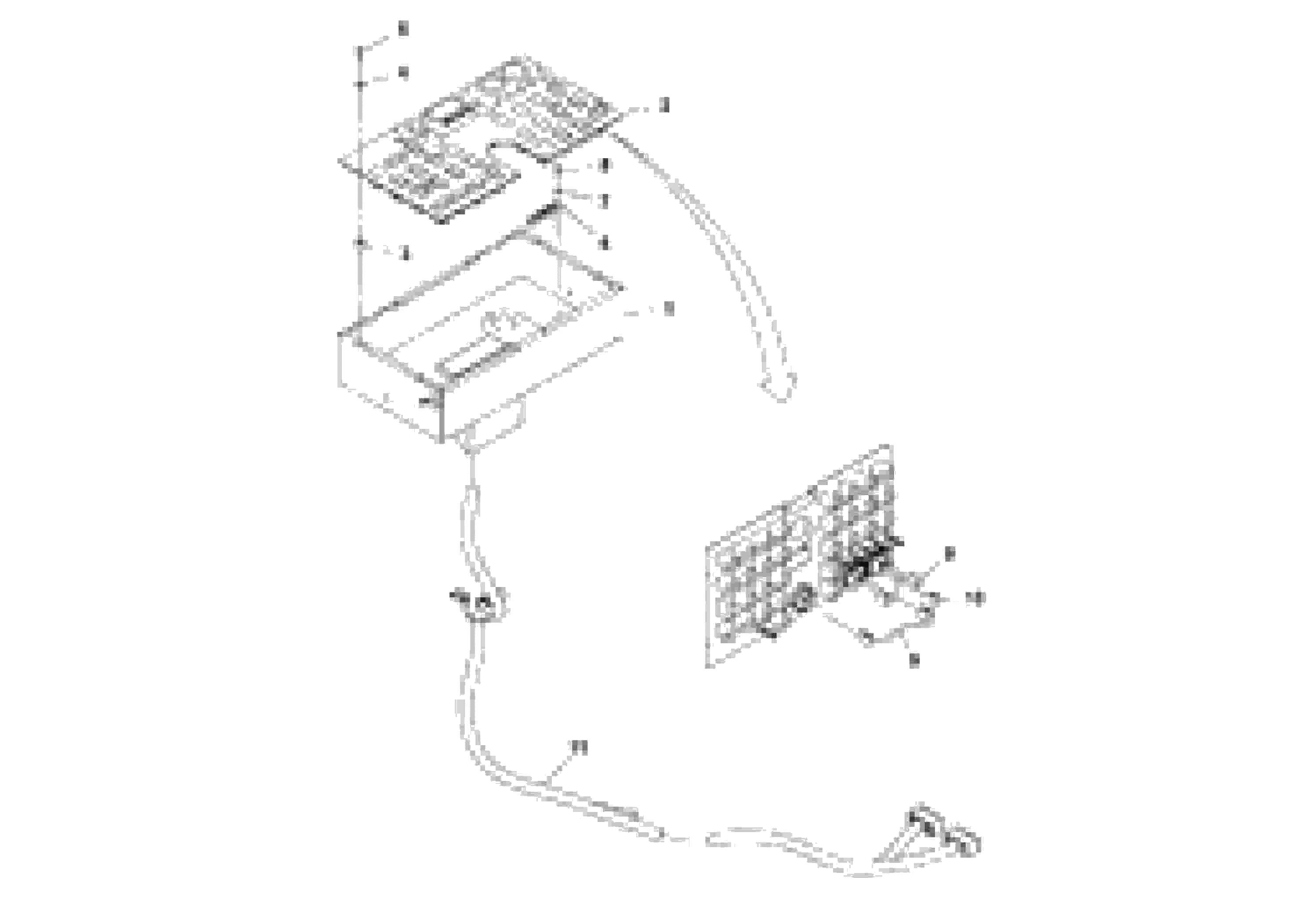 Схема запчастей Volvo PF6170 - 95896 Right Wheel Panel Assembly PF6160/PF6170