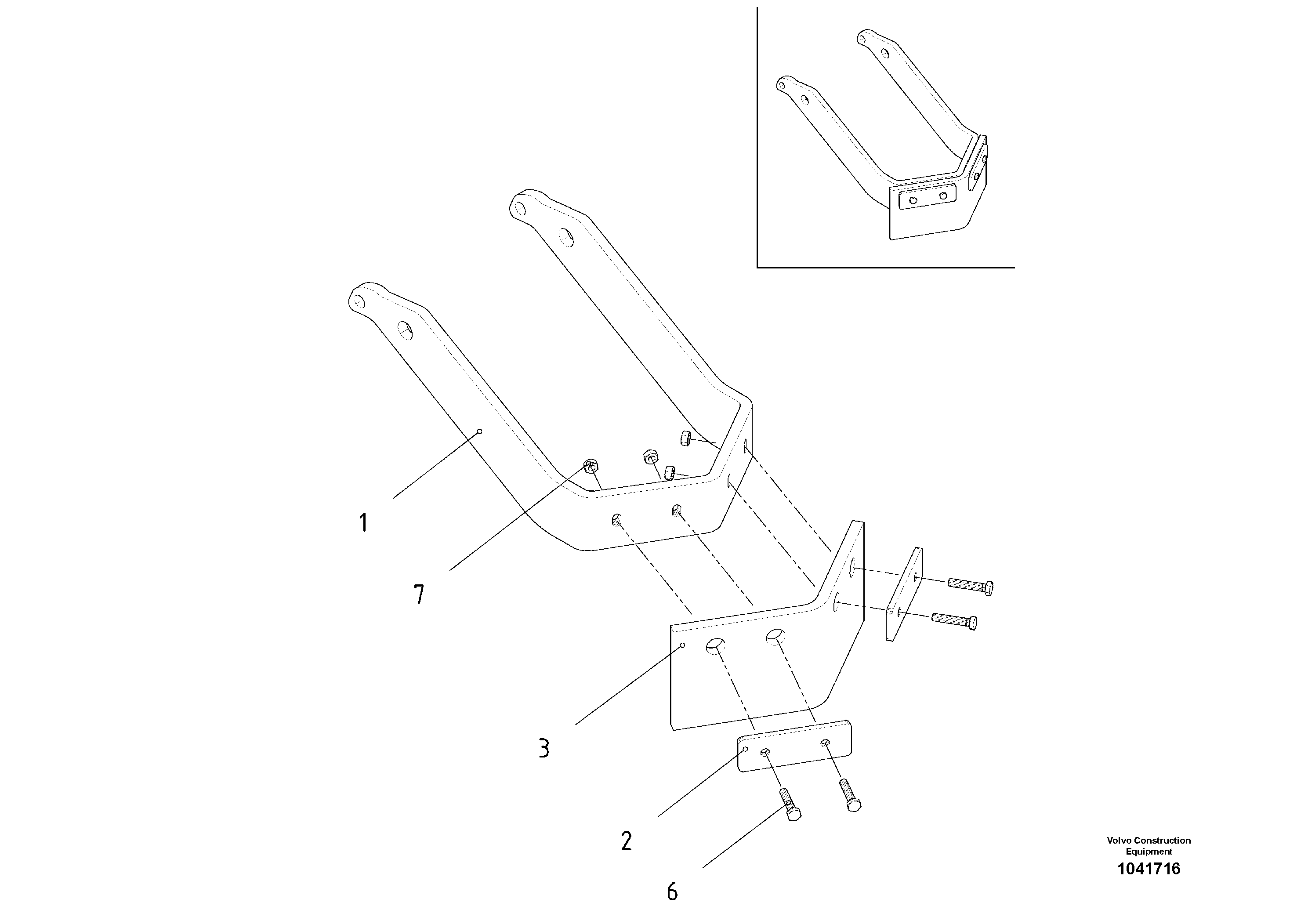 Схема запчастей Volvo ABG325 S/N 20941 - - 52981 Scraper 
