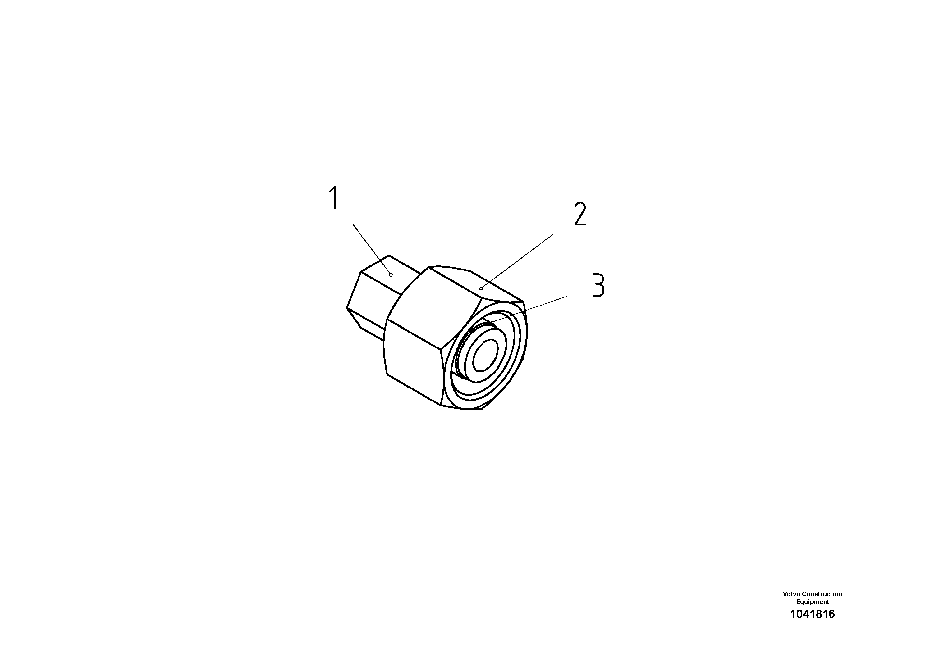 Схема запчастей Volvo ABG325 S/N 20941 - - 52739 Пробка (заглушка) 