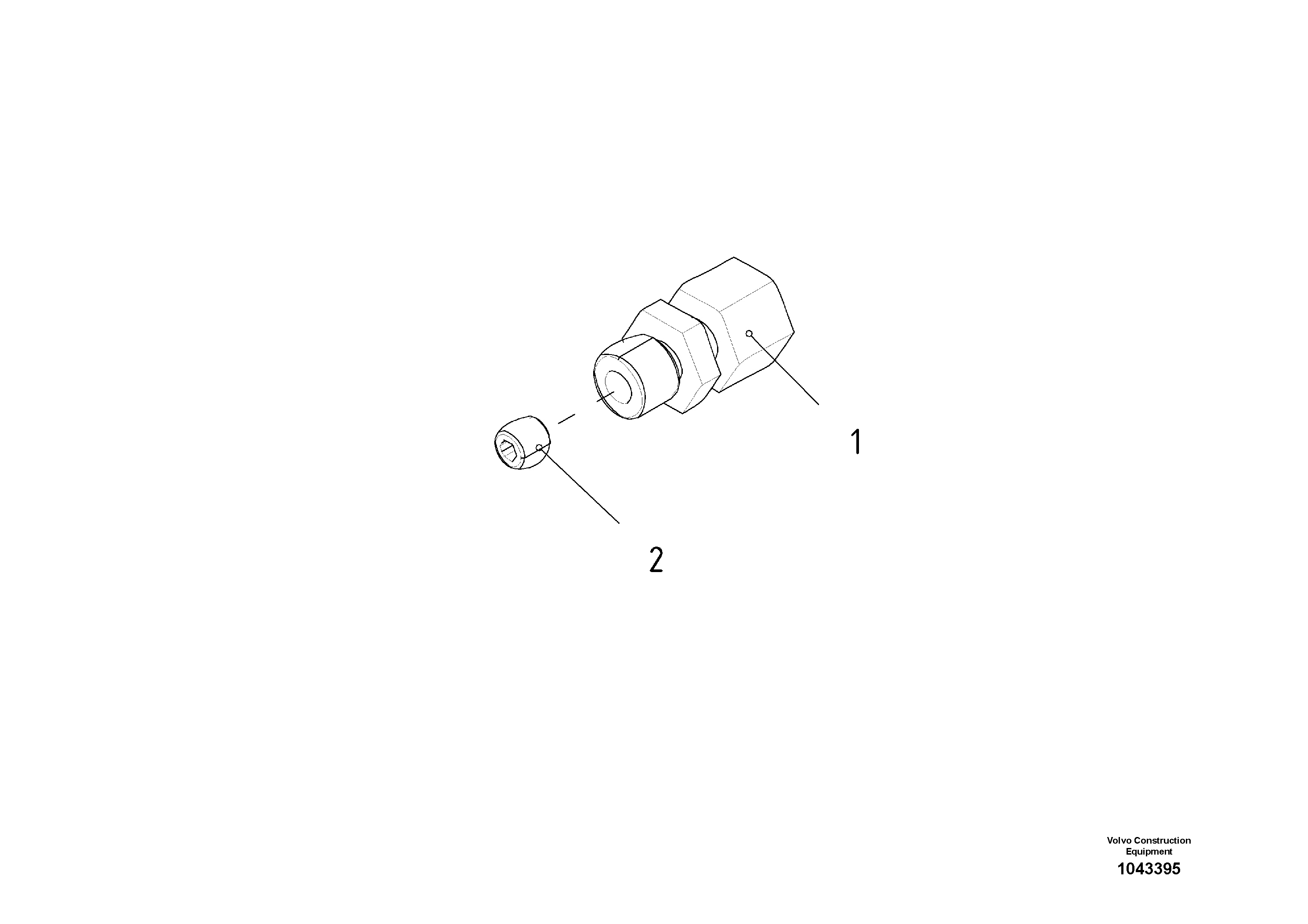 Схема запчастей Volvo ABG325 S/N 20941 - - 53067 Fitting With Nozzle 