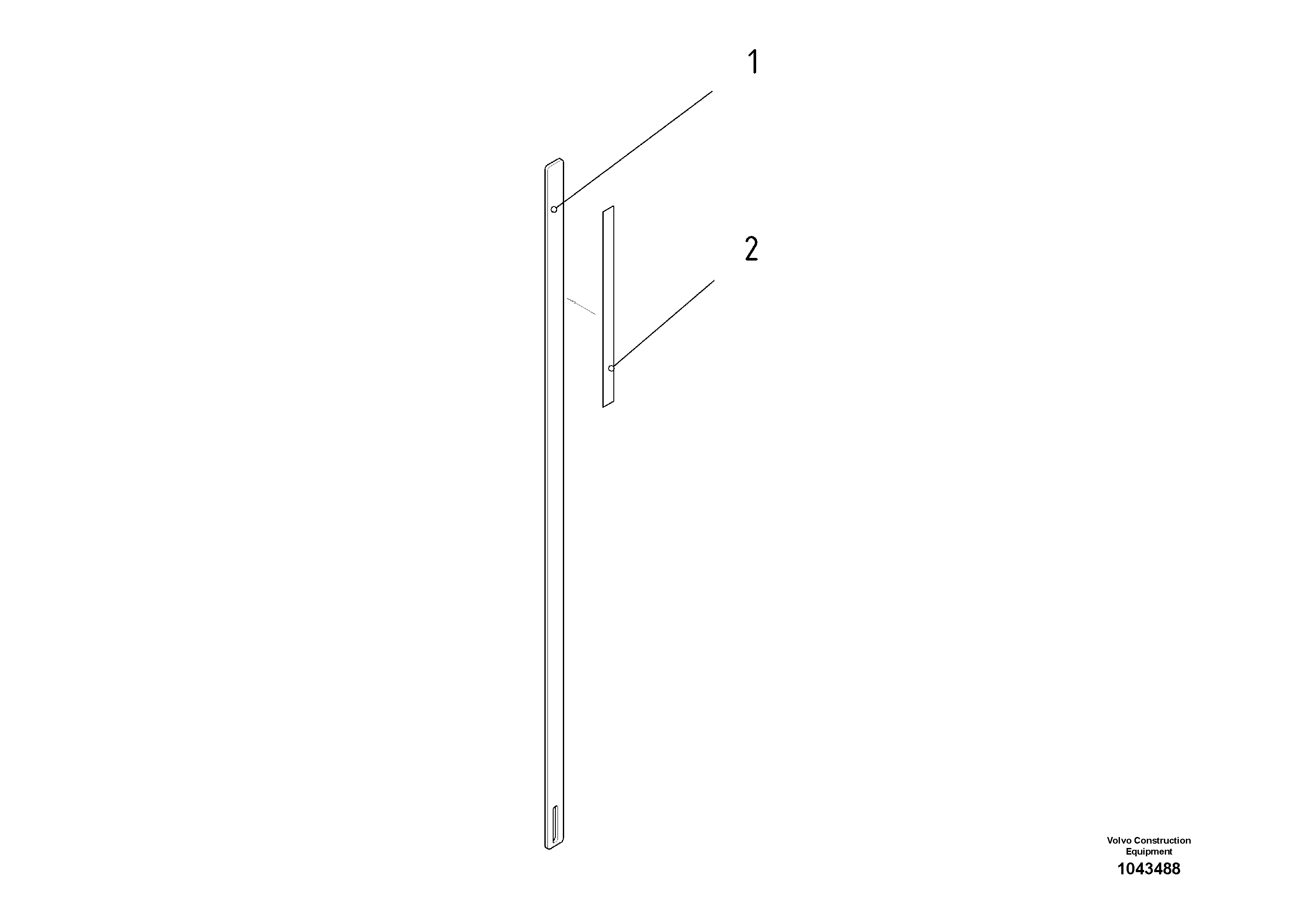 Схема запчастей Volvo ABG2820 - 57022 Levelling Indicator ABG2820 S/N 20814 -