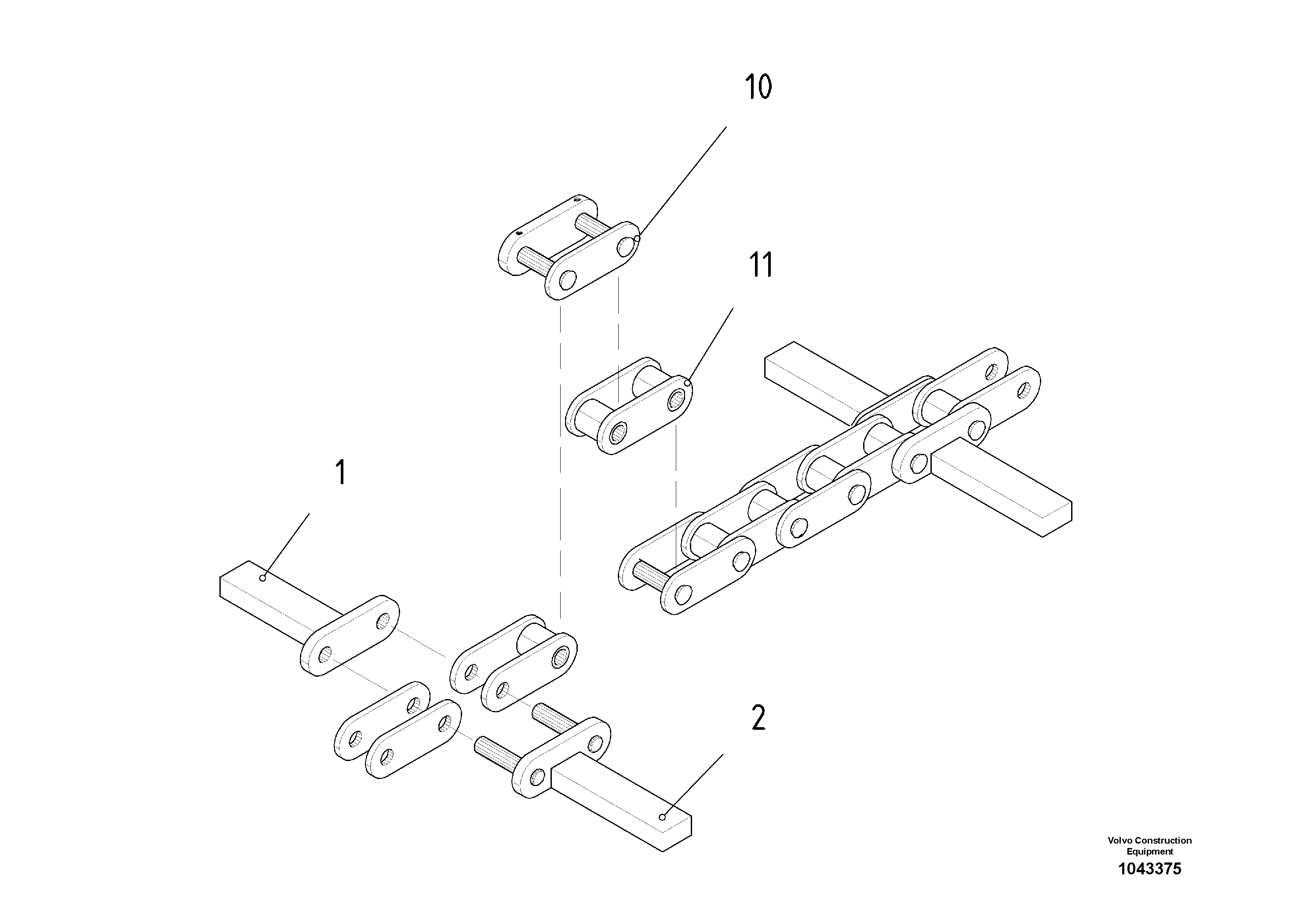 Схема запчастей Volvo ABG2820 - 57028 Conveyor ABG2820 S/N 20814 -
