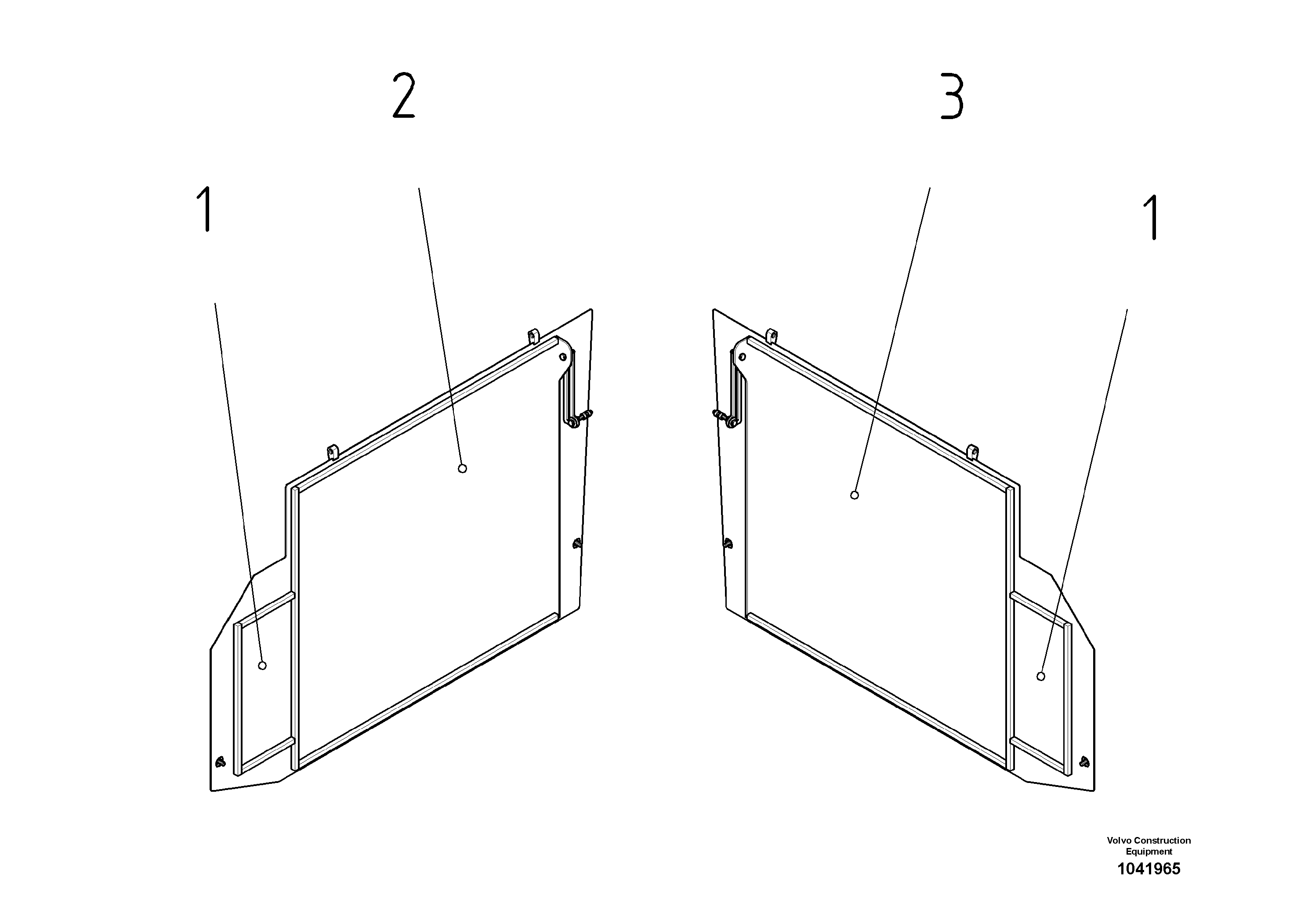 Схема запчастей Volvo ABG2820 - 54223 Insulating Material ABG2820 S/N 20814 -