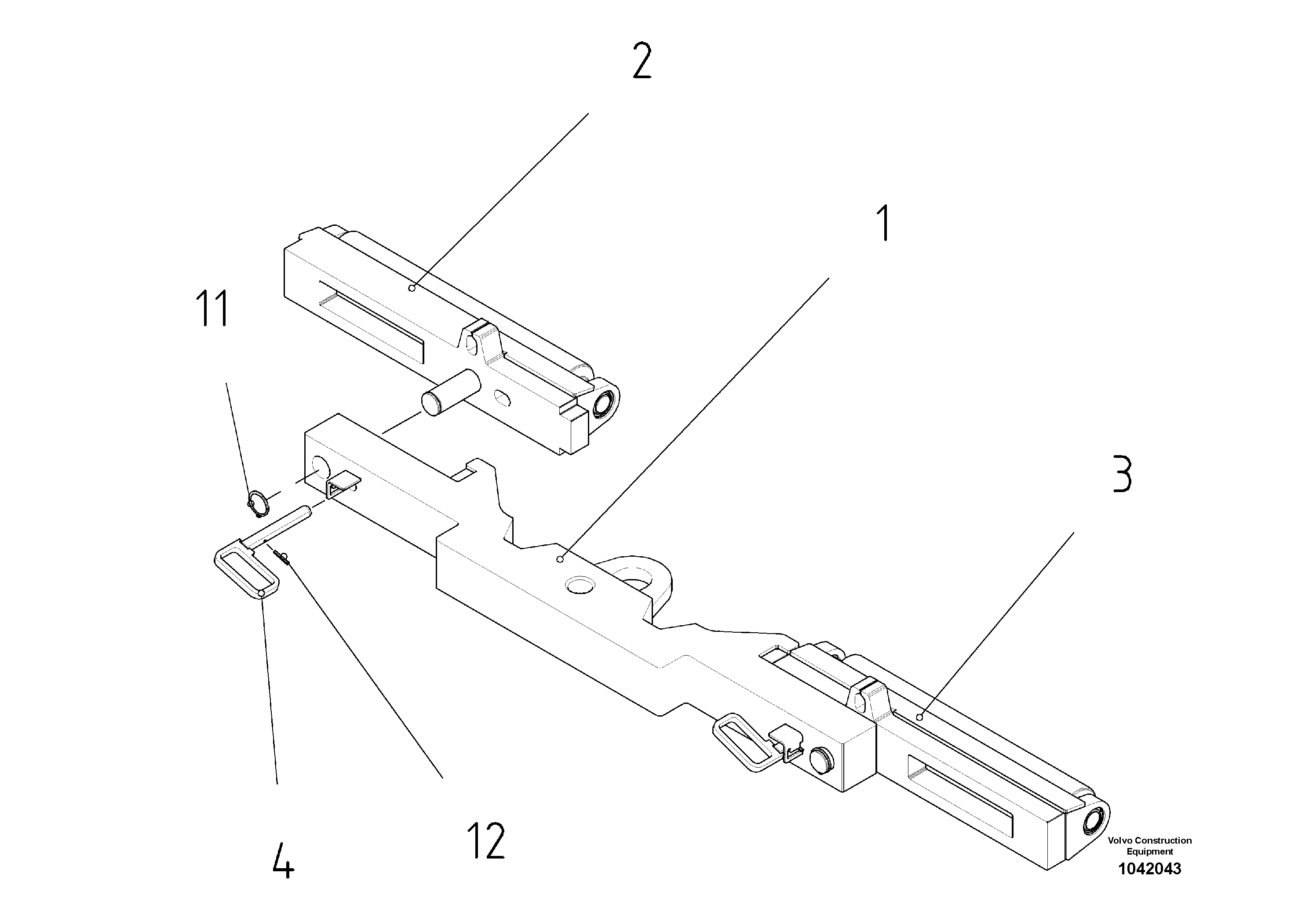 Схема запчастей Volvo ABG2820 - 50771 Traverse ABG2820 S/N 20814 -