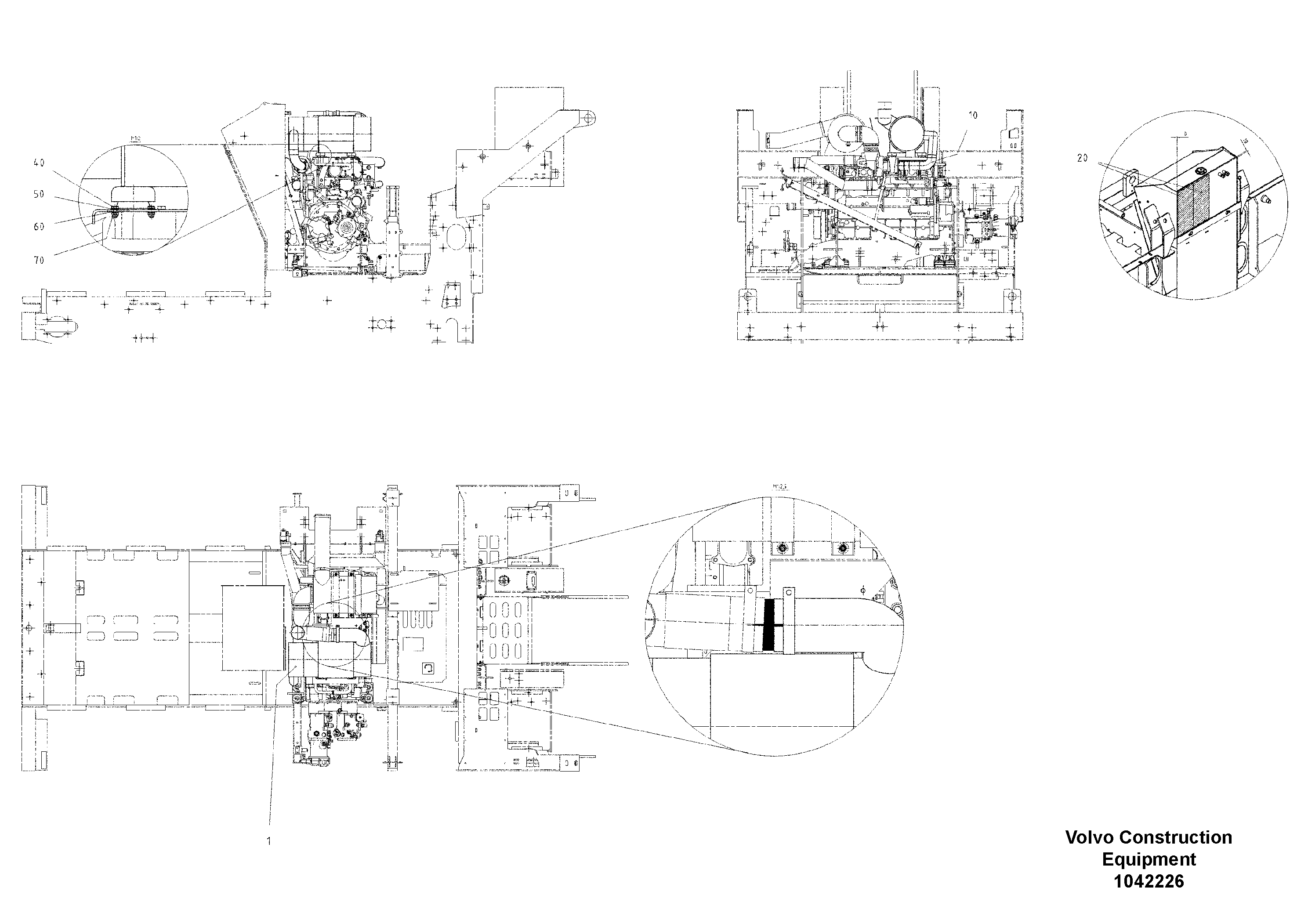 Схема запчастей Volvo ABG6820 - 56302 Diesel Exhaust Filter ABG6820 S/N 20836 -