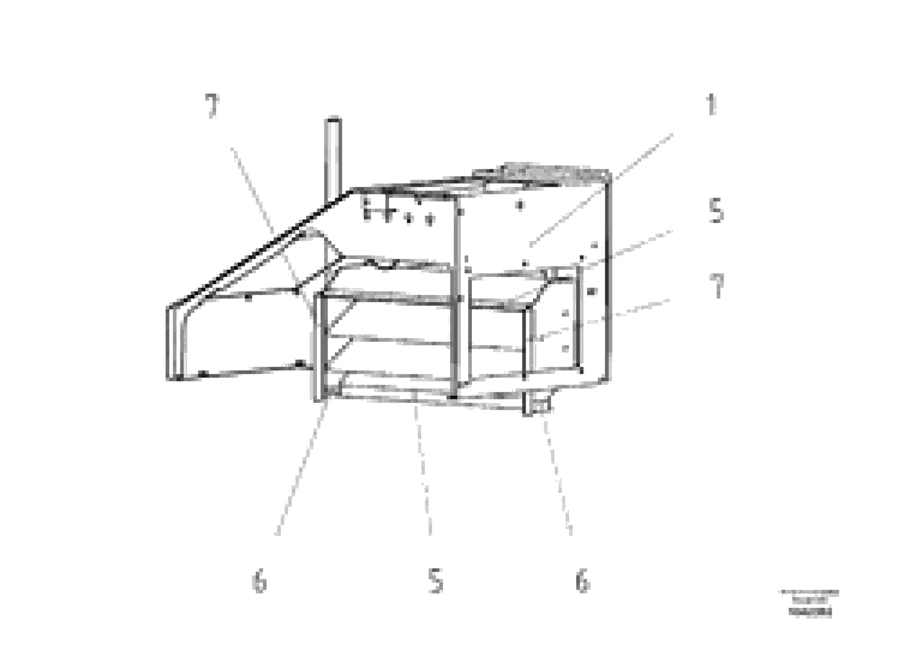 Схема запчастей Volvo ABG6820 - 47820 Air Intake Box ABG6820 S/N 20836 -