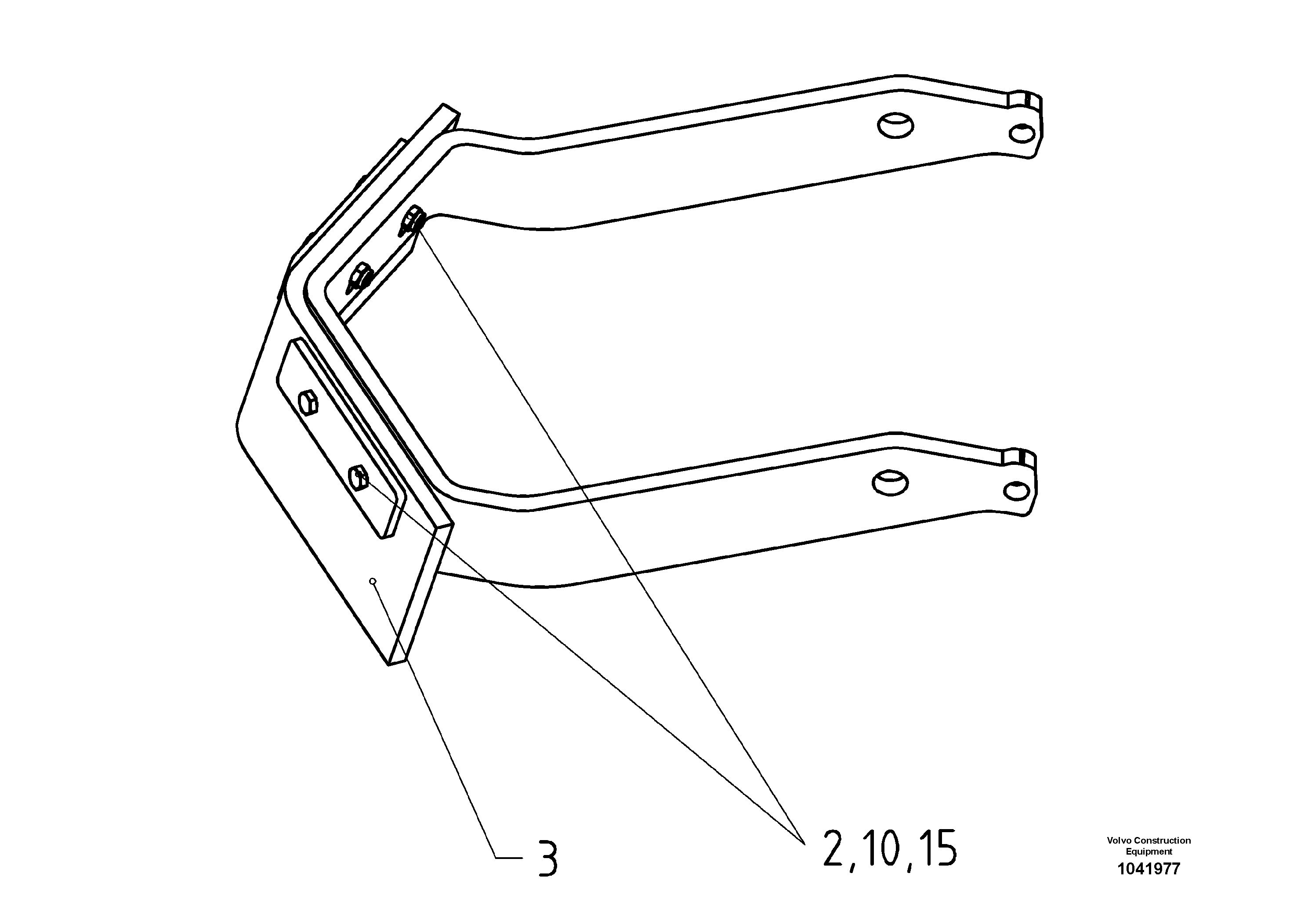 Схема запчастей Volvo ABG8820 - 48201 Scraper ABG8820/ABG8820B ABG8820 S/N 21098-23354 ABG8820B S/N 23355-