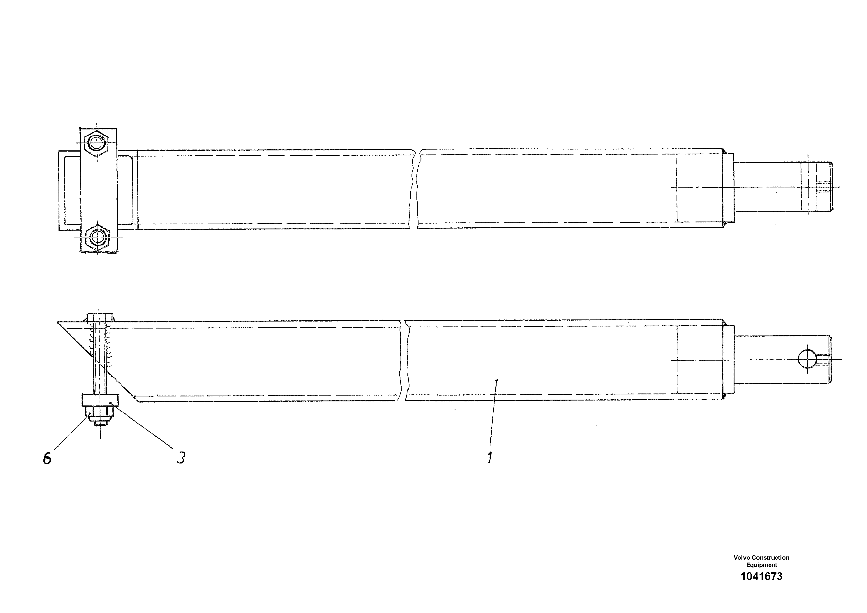 Схема запчастей Volvo ABG8820 - 54645 Outrigger ABG8820/ABG8820B ABG8820 S/N 21098-23354 ABG8820B S/N 23355-