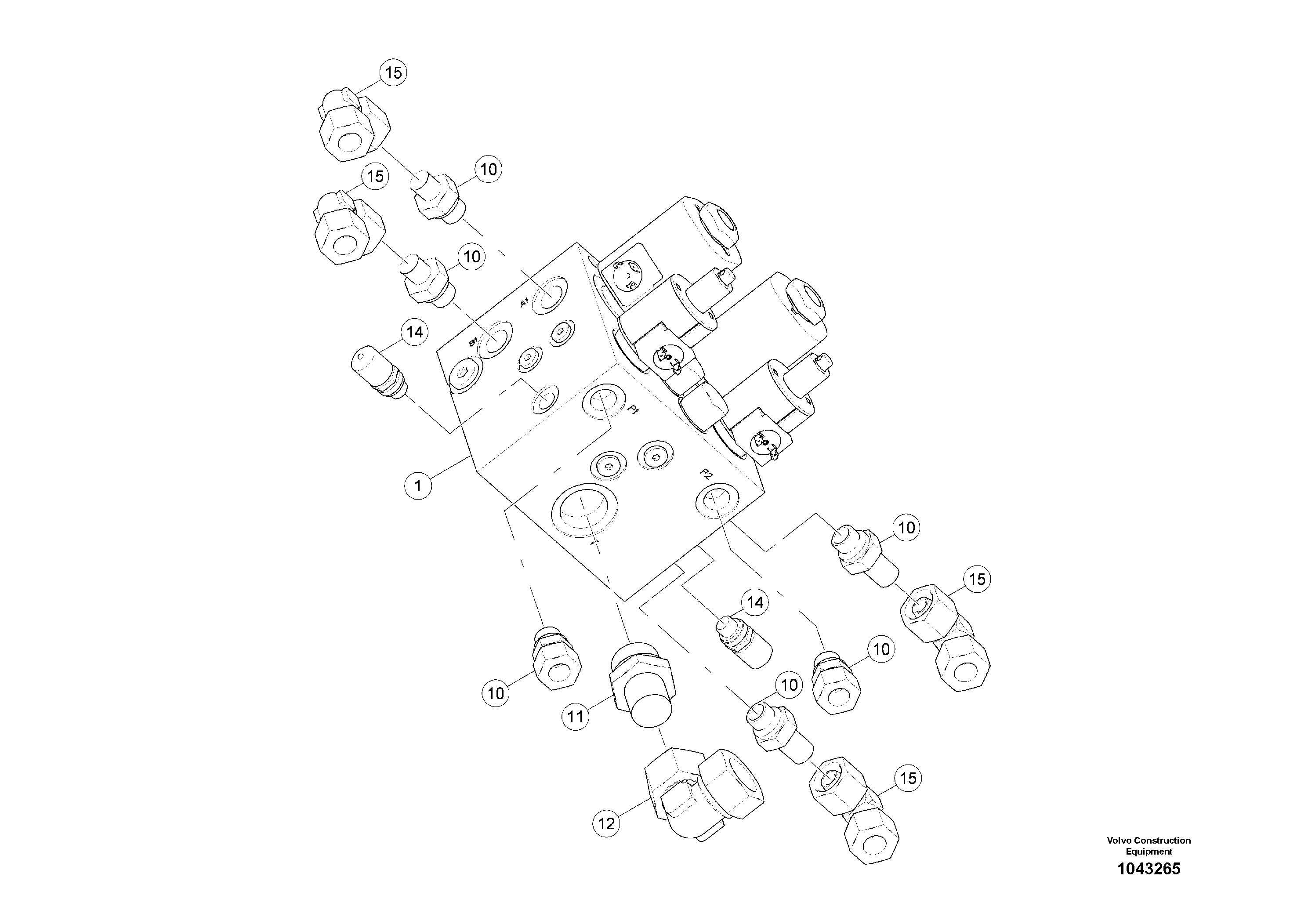 Схема запчастей Volvo ABG8820 - 56153 Pre-assembling Reversable Conveyor ABG8820/ABG8820B ABG8820 S/N 21098-23354 ABG8820B S/N 23355-