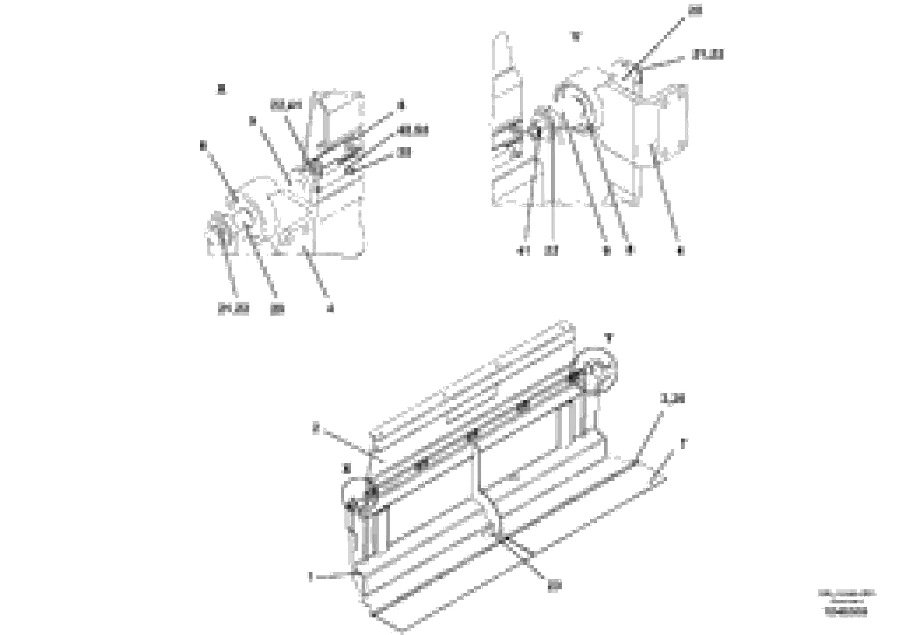 Схема запчастей Volvo ABG8820 - 69954 Cover plate for basic screed VDT-V 78 GTC ATT. SCREEDS 2,5 - 9,0M AGB8820, AGB8820B