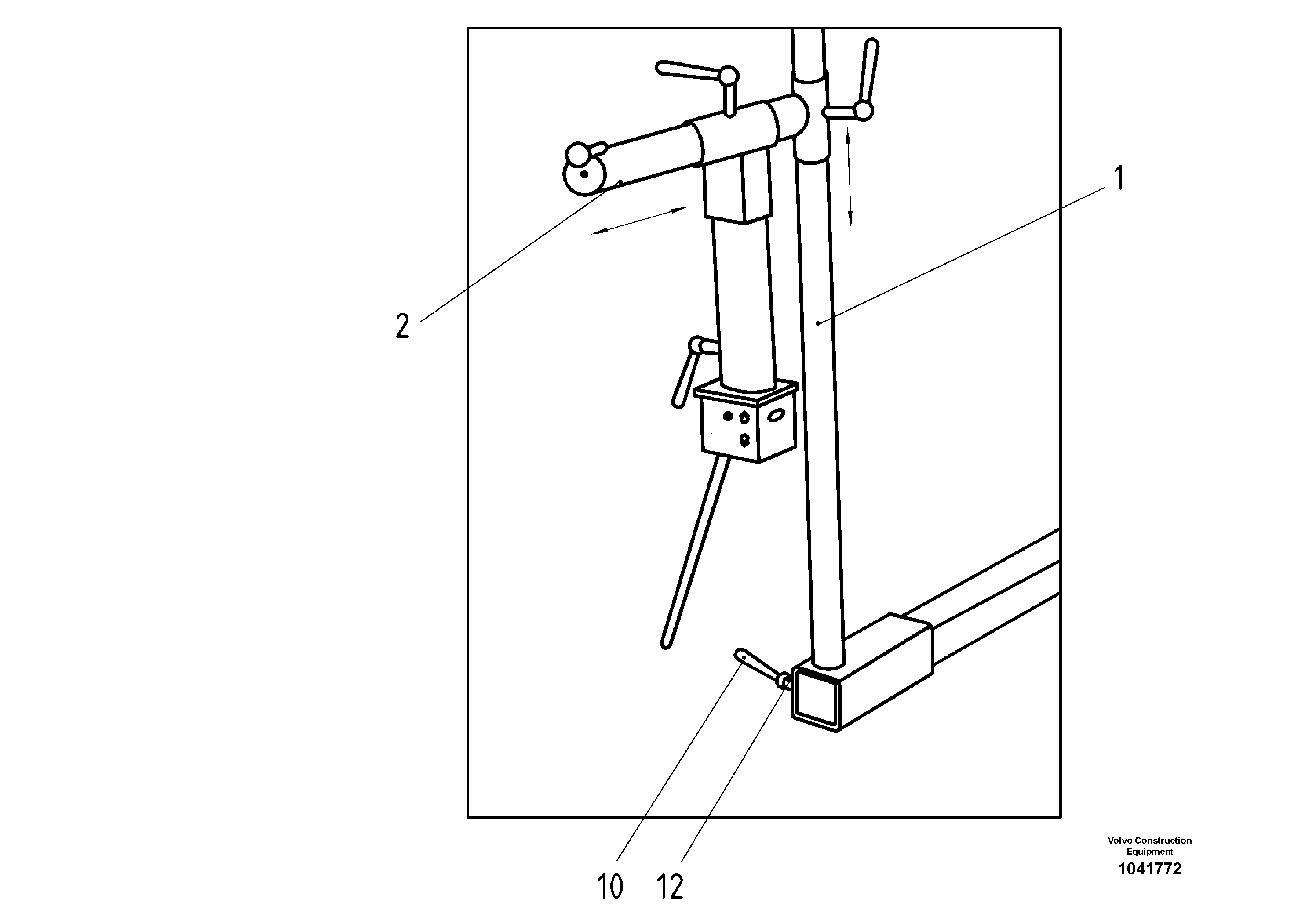 Схема запчастей Volvo ABG8820 - 51850 Mounting Parts Steering System ABG8820/ABG8820B ABG8820 S/N 21098-23354 ABG8820B S/N 23355-