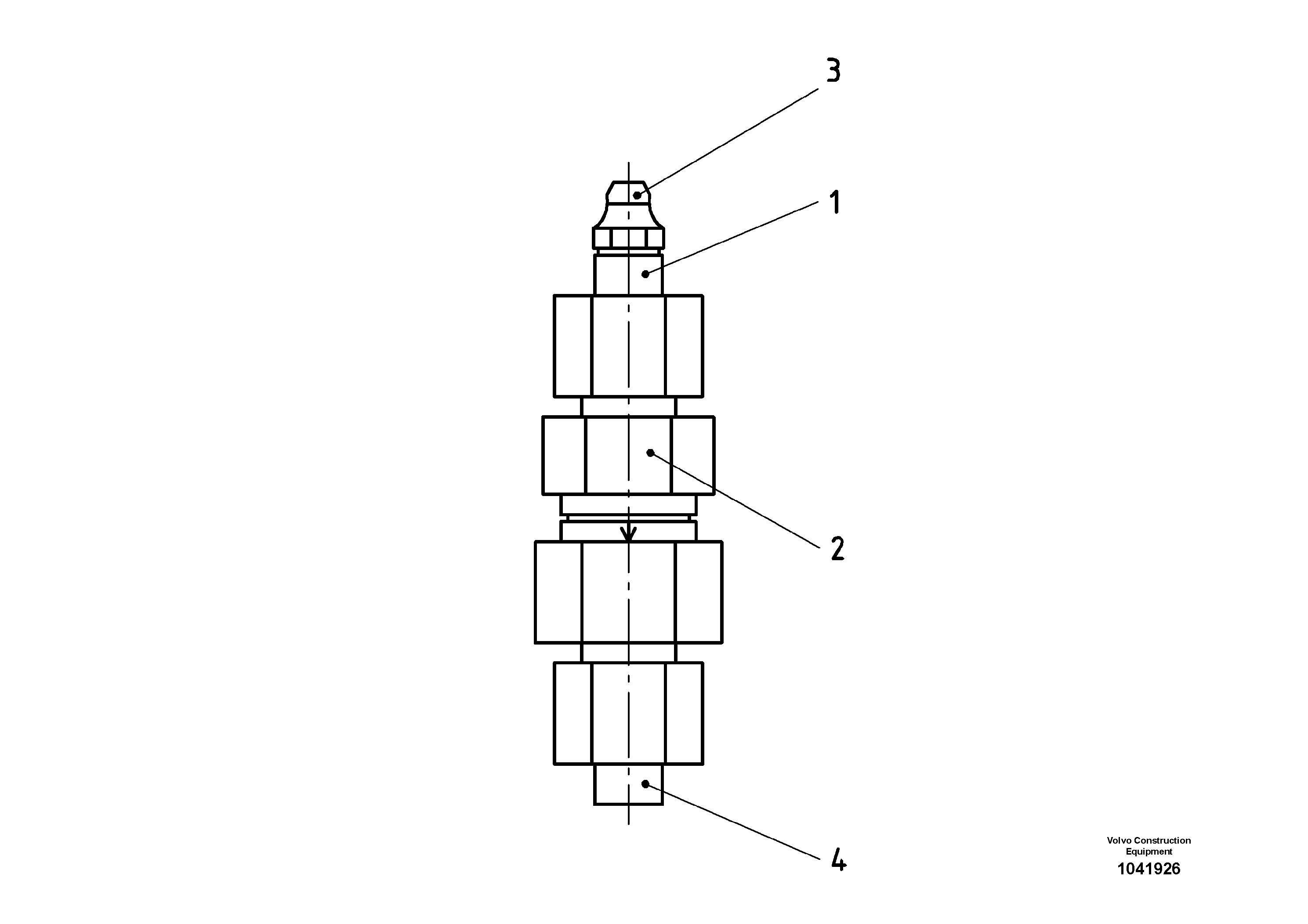 Схема запчастей Volvo ABG9820 - 54138 Emergency Release Valve ABG9820 S/N 20812 -