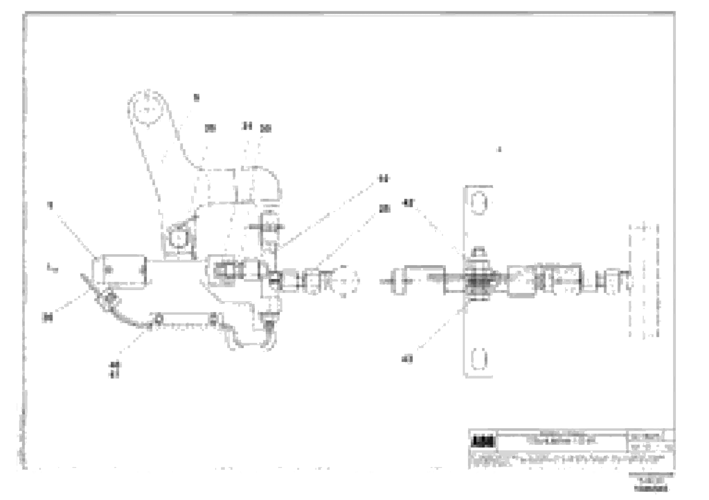 Схема запчастей Volvo ABG9820 - 62721 Burner assembly for extendable screed MB 120 VARIO ATT. SCREEDS 5,0 -12,5M ABG9820