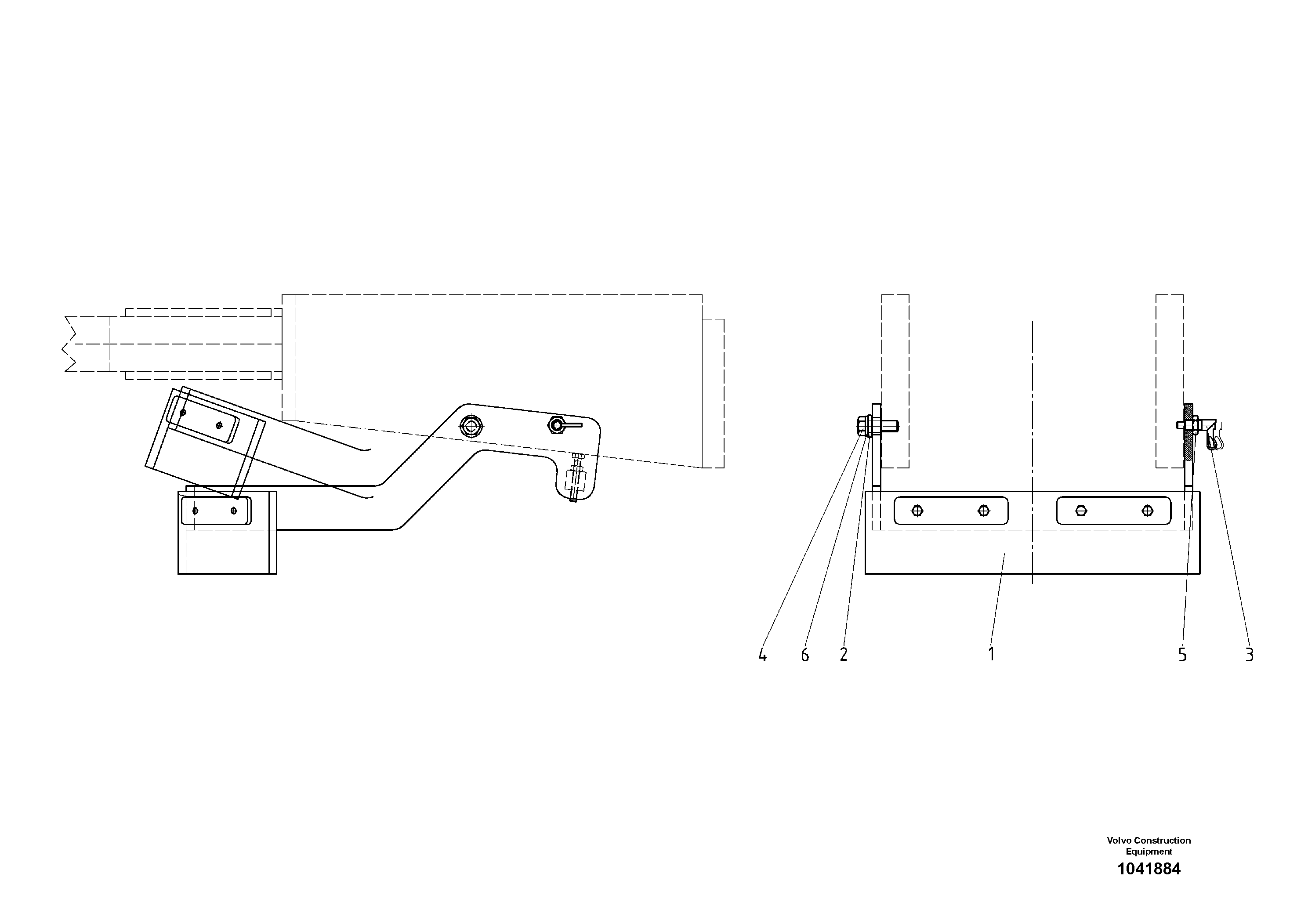 Схема запчастей Volvo ABG9820 - 47841 Road Scraper ABG9820 S/N 20812 -