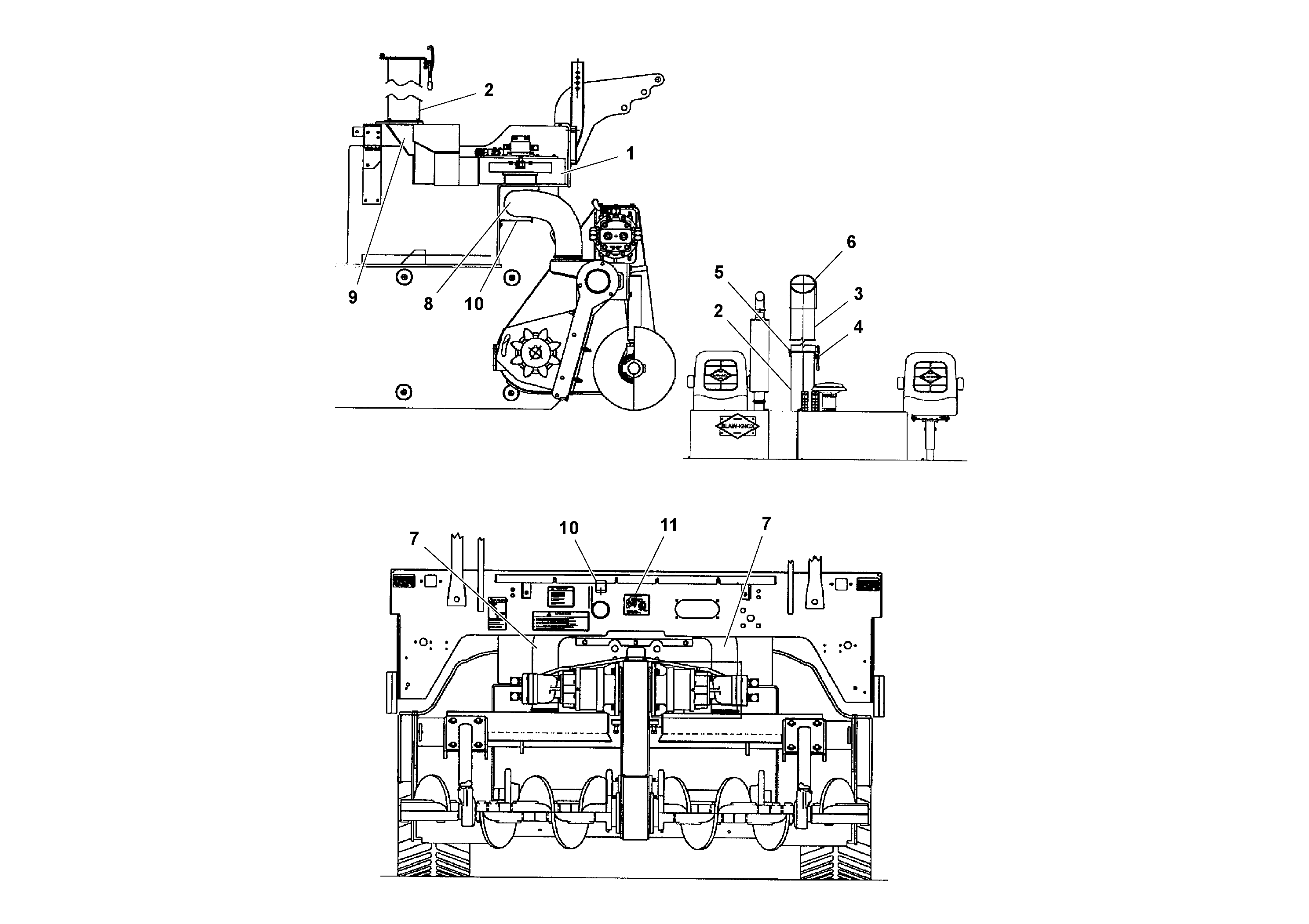 Схема запчастей Volvo PF4410 - 95053 Se-8 Smokeater Ventilation Control System PF4410 S/N 197449-