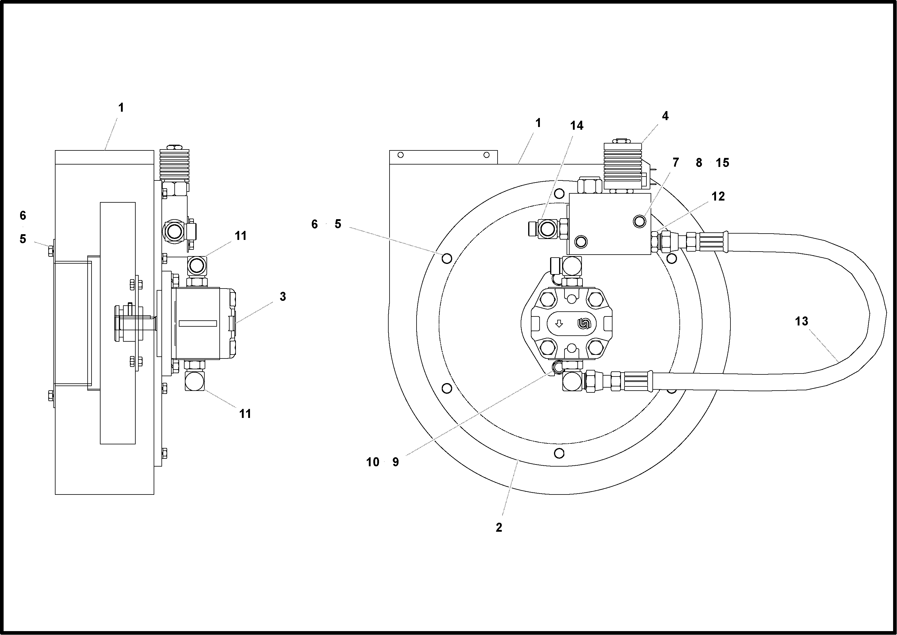 Схема запчастей Volvo PF4410 - 97206 Fan Assembly PF4410 S/N 197449-