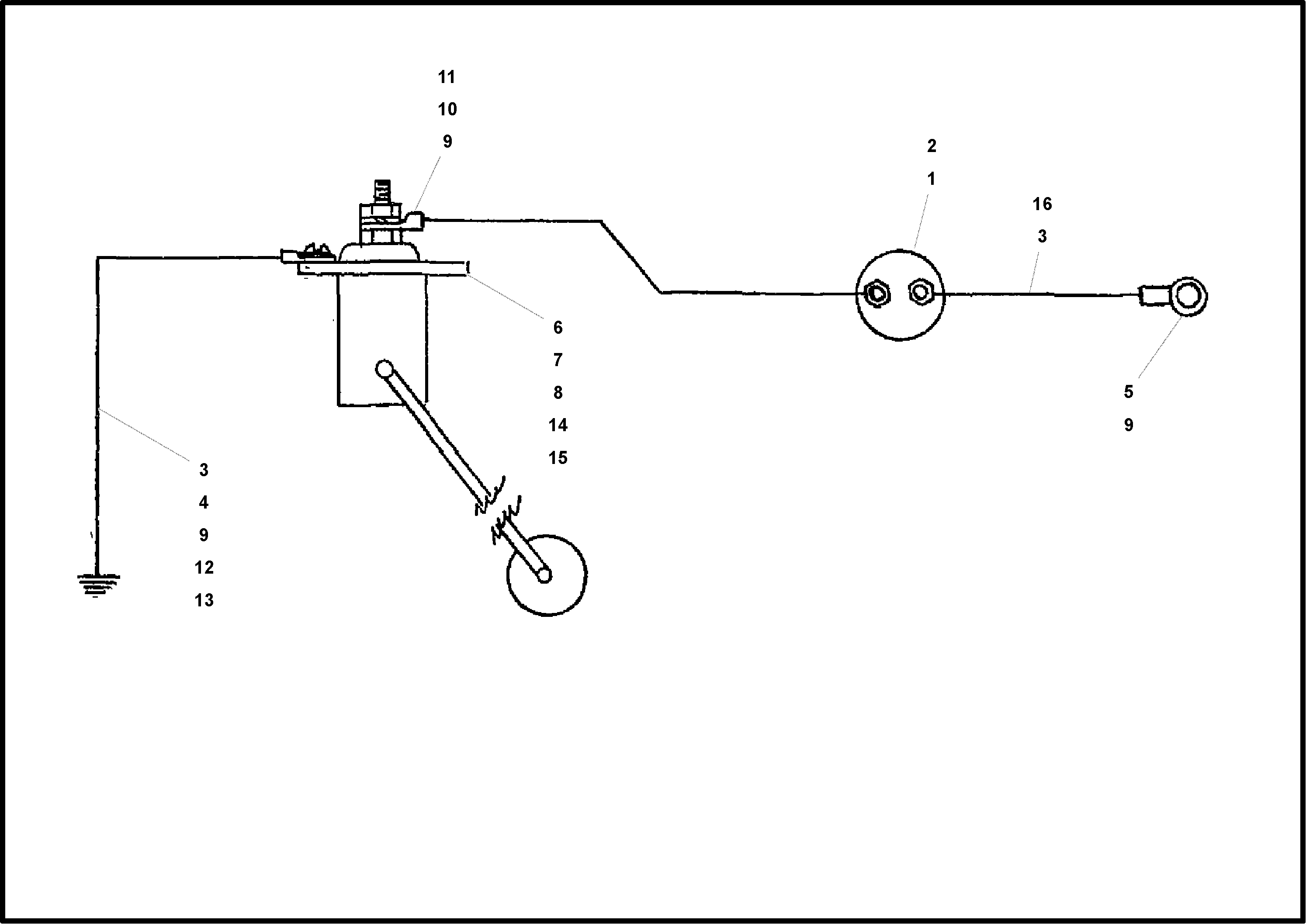 Схема запчастей Volvo PF4410 - 99029 Fuel Gauge Installation PF4410 S/N 197449-