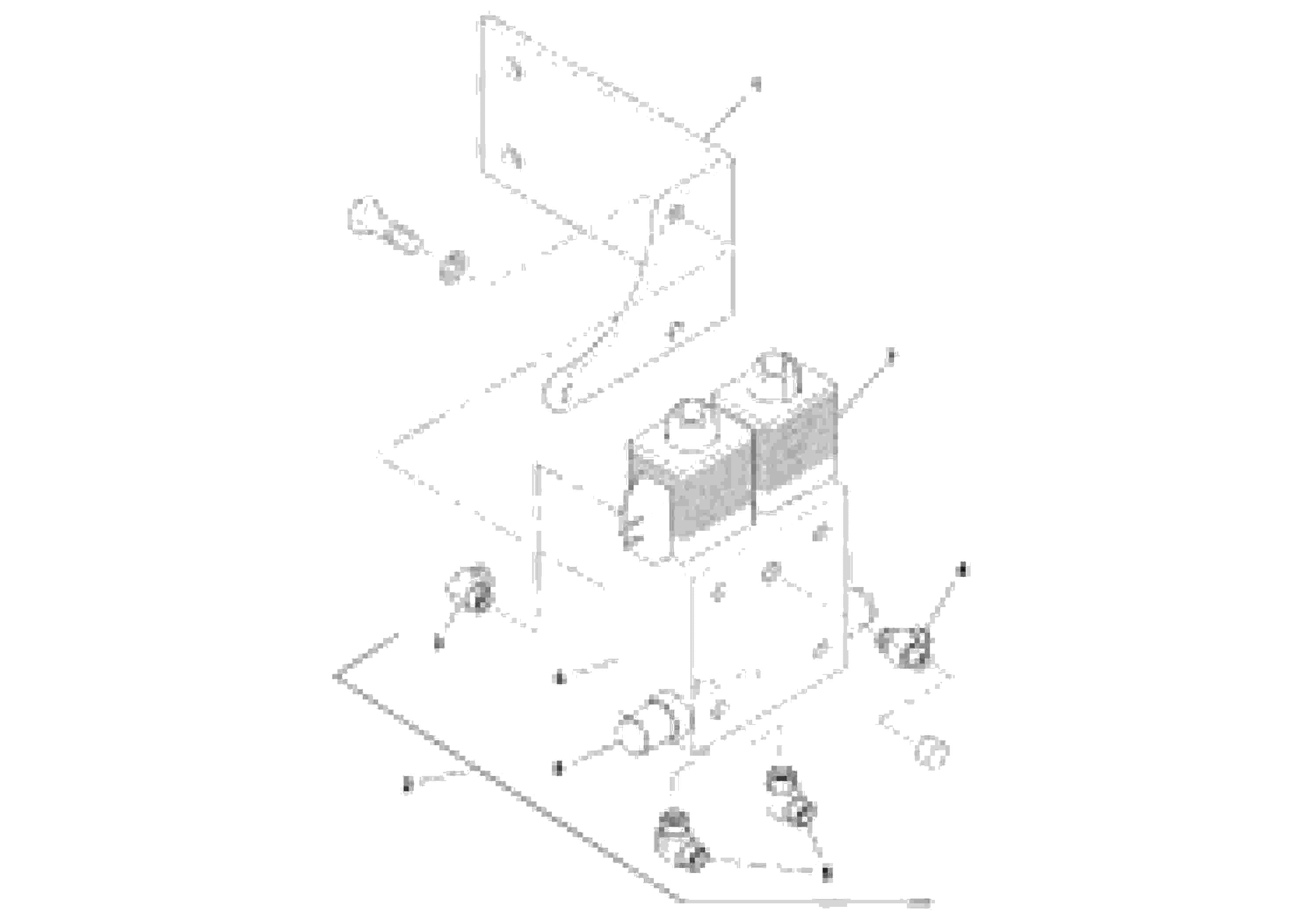 Схема запчастей Volvo PF4410 - 57736 Automatic Level Control Valve PF4410 S/N 197449-