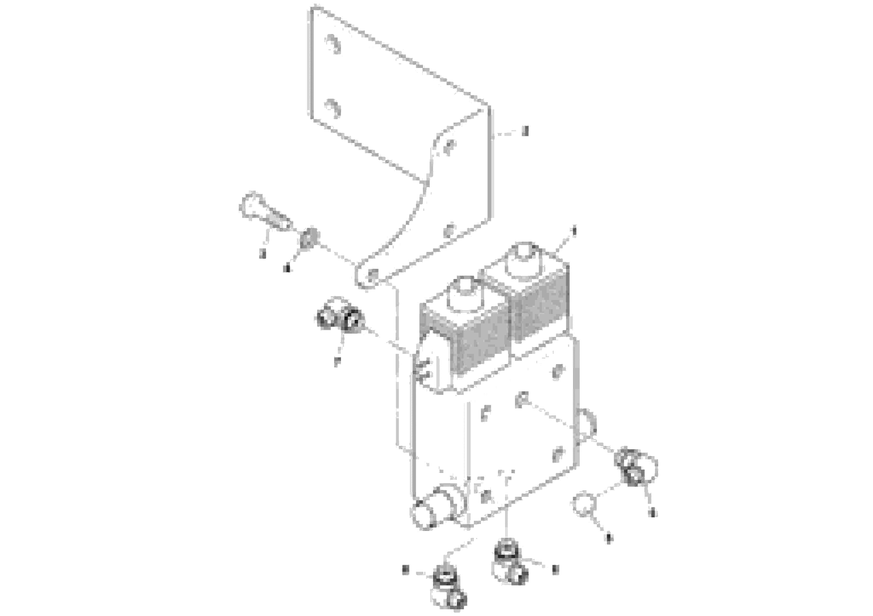 Схема запчастей Volvo PF4410 - 92394 Automatic Level Control Valve PF4410 S/N 197449-