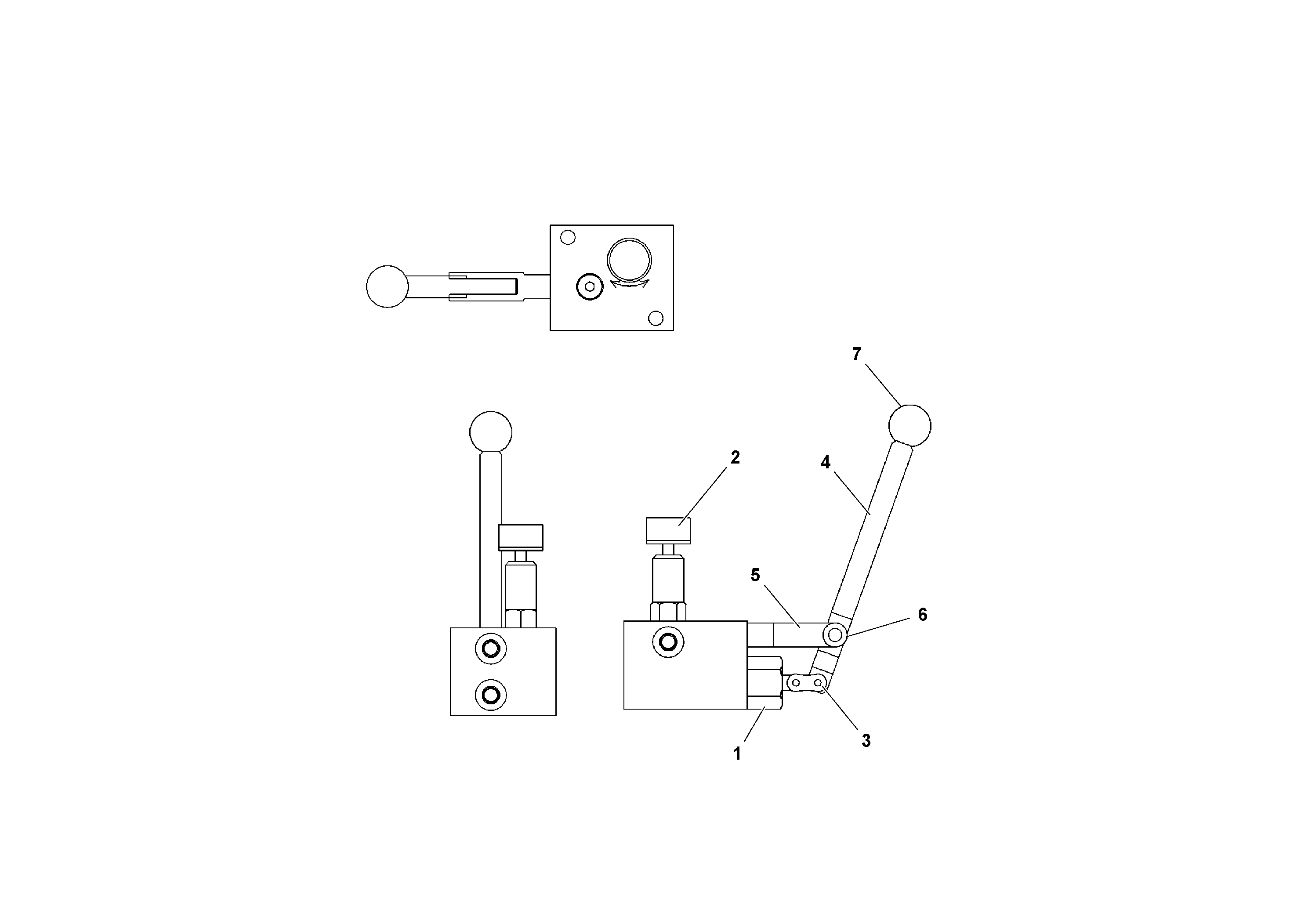 Схема запчастей Volvo PF4410 - 97213 Brake/shift And Towing Valve PF4410 S/N 197449-