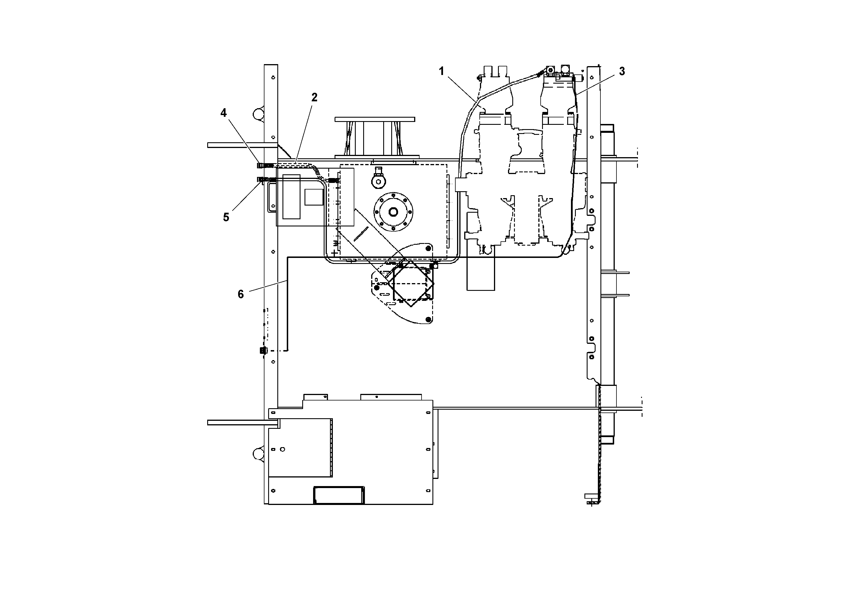 Схема запчастей Volvo PF4410 - 23169 Generator kit Option Hydraulic System PF4410 S/N 197449-