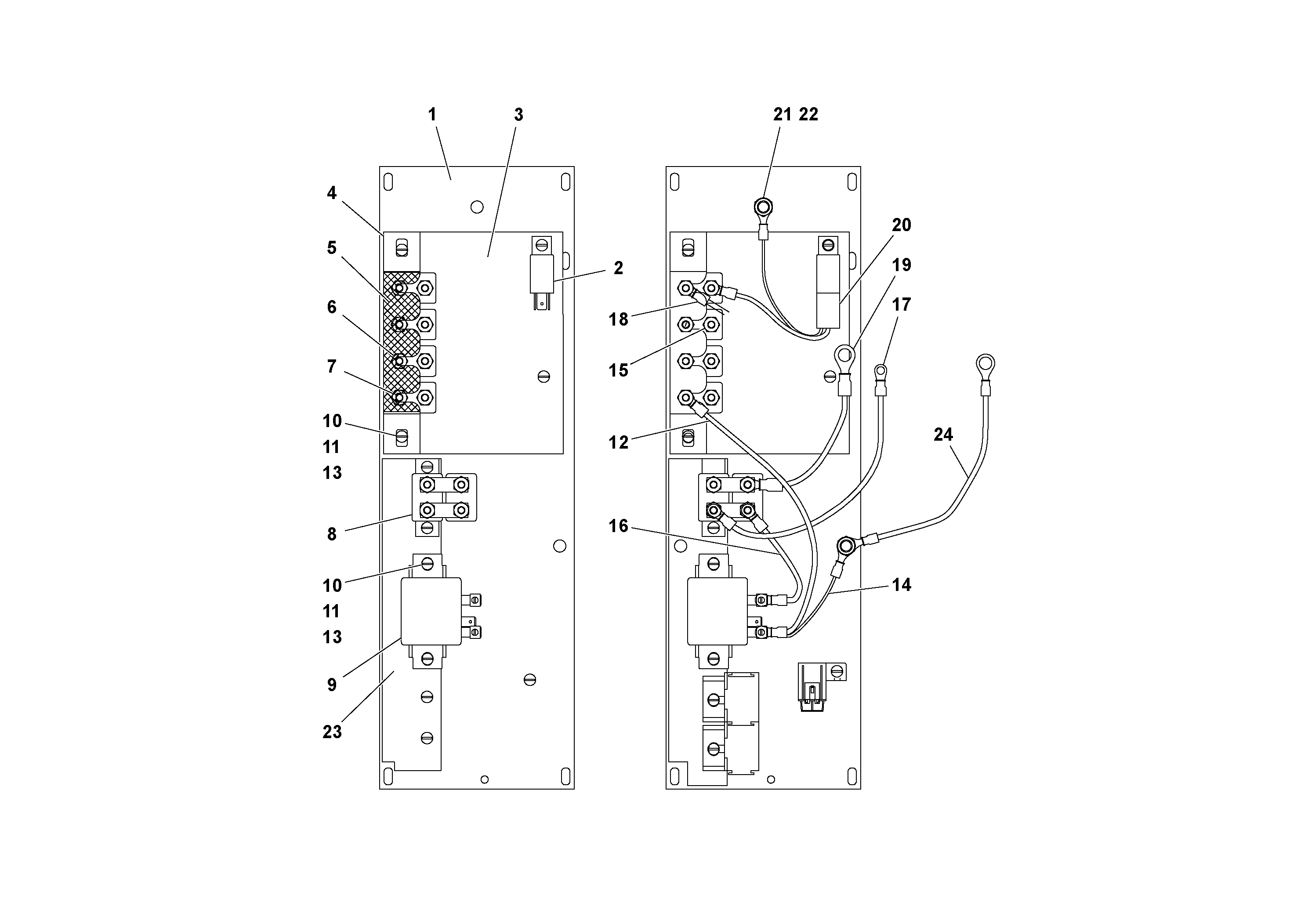 Схема запчастей Volvo PF4410 - 79264 Base Plate Assembly PF4410 S/N 375009-