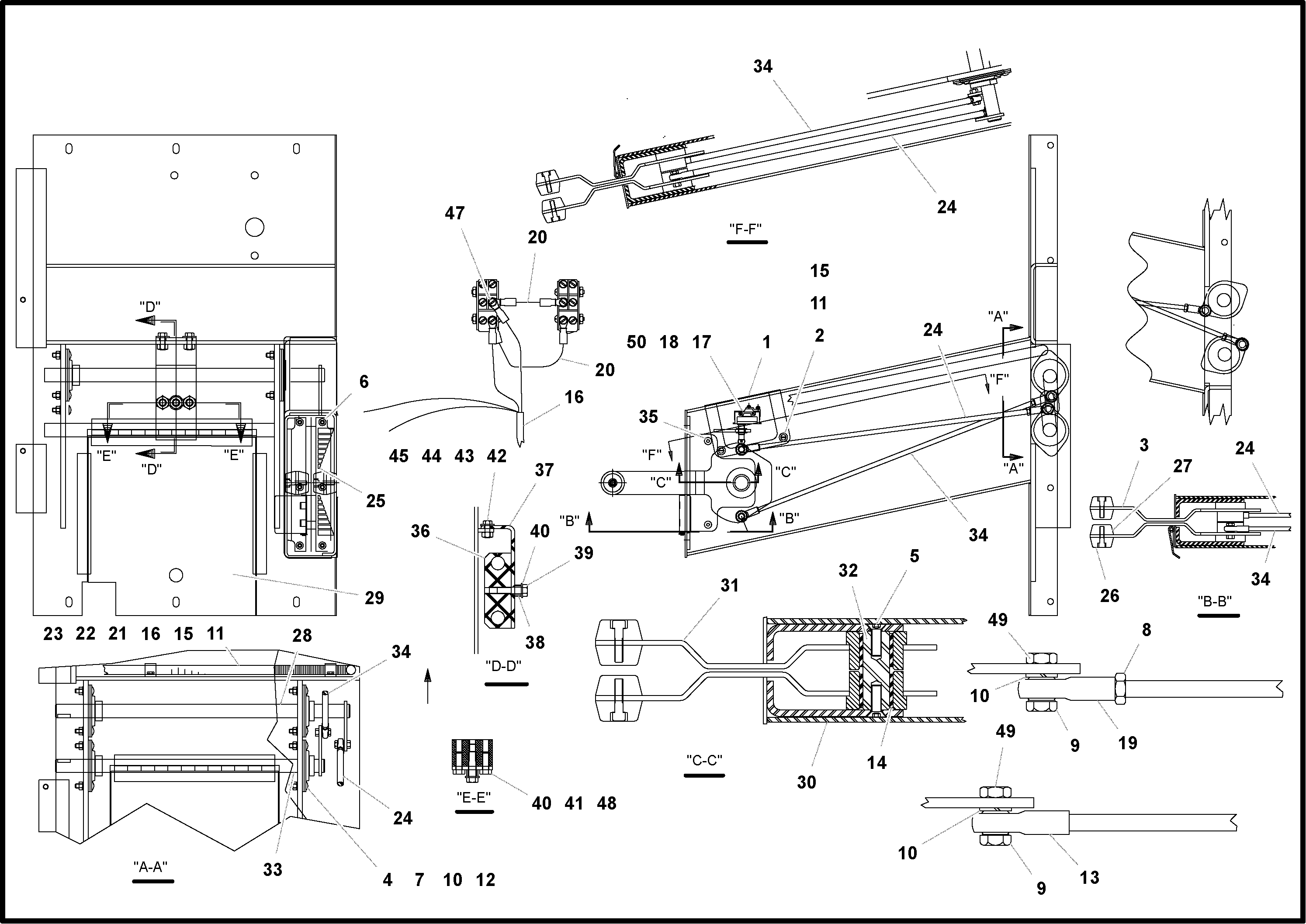 Схема запчастей Volvo PF4410 - 80201 Fender Installation PF4410 S/N 375009-