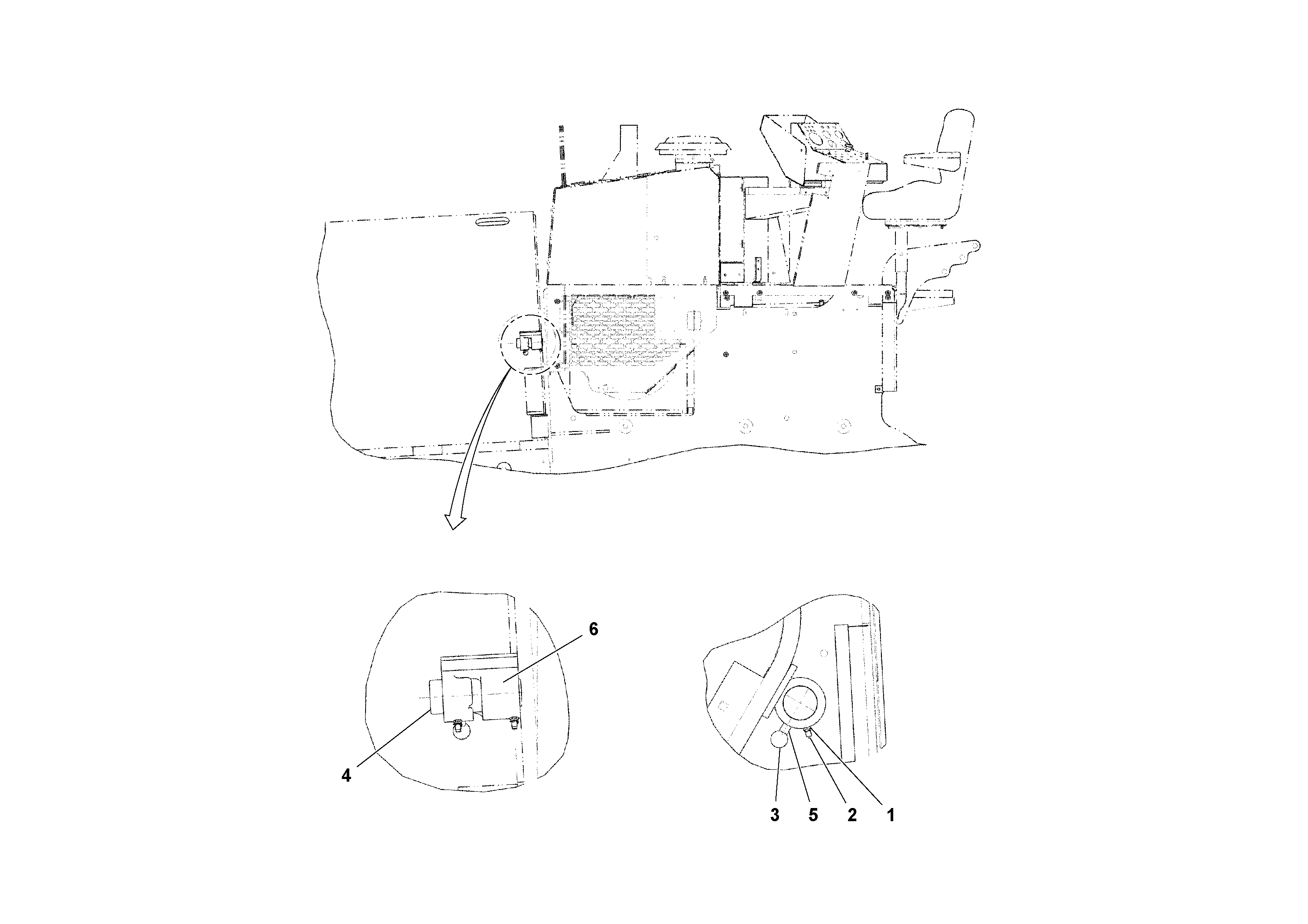 Схема запчастей Volvo PF4410 - 78953 Hopper Lock Installation PF4410 S/N 375009-