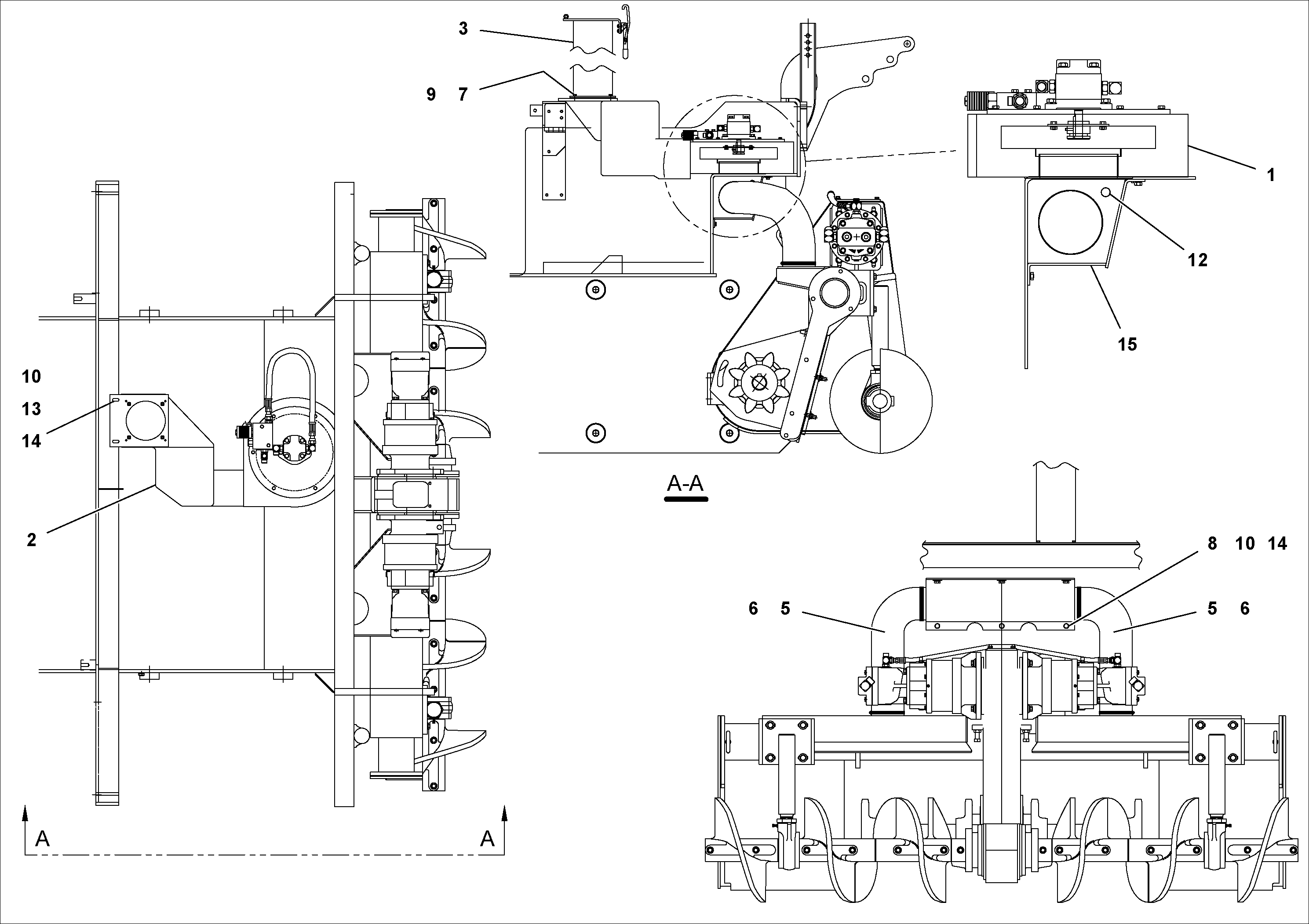 Схема запчастей Volvo PF4410 - 78599 Fume Recovery Installation PF4410 S/N 375009-