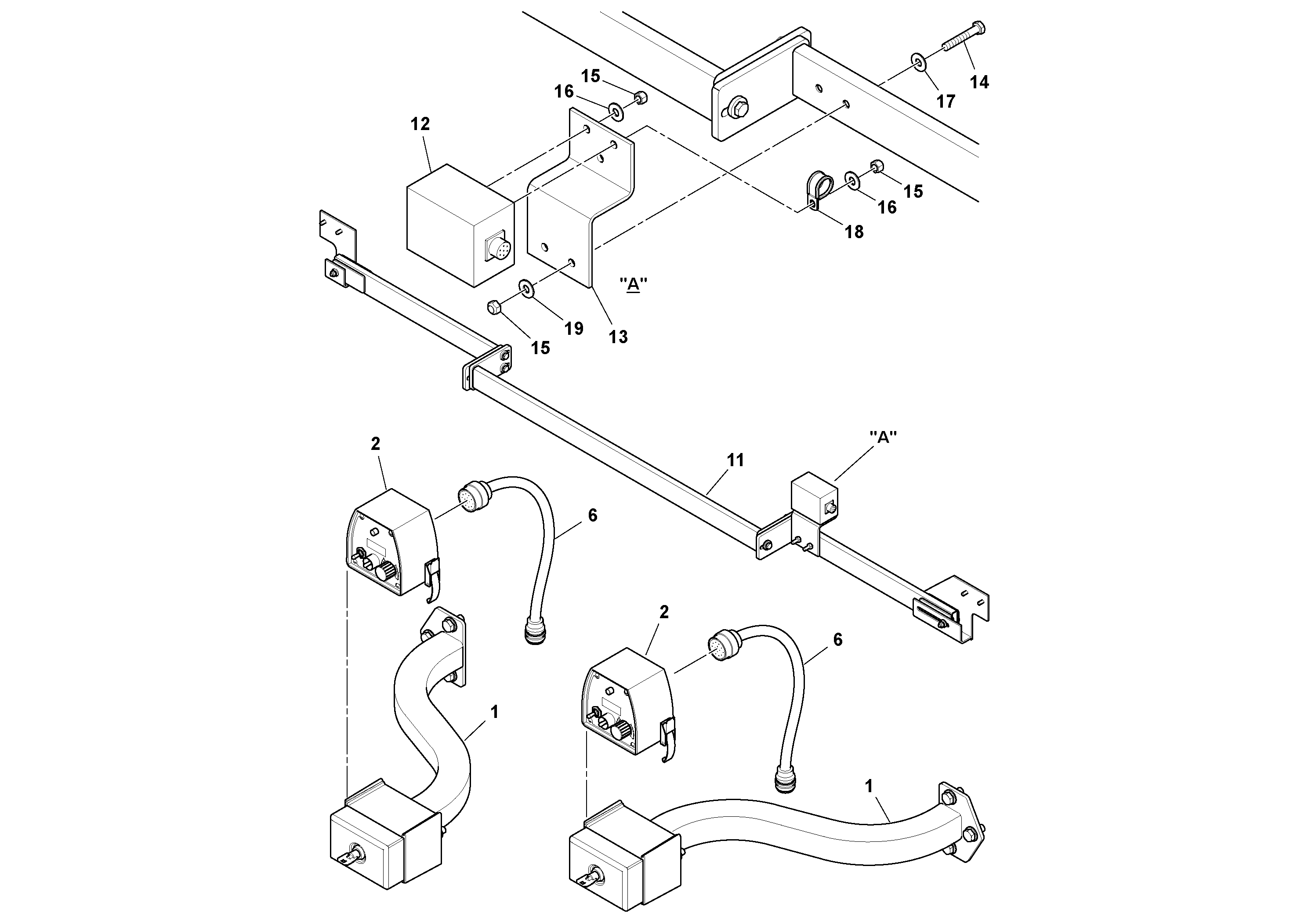 Схема запчастей Volvo PF6110 - 89804 Blaw Kontrol Installation PAVER CONTROLS ATT. PAVER CONTROLS PF6110, PF6160, PF6170