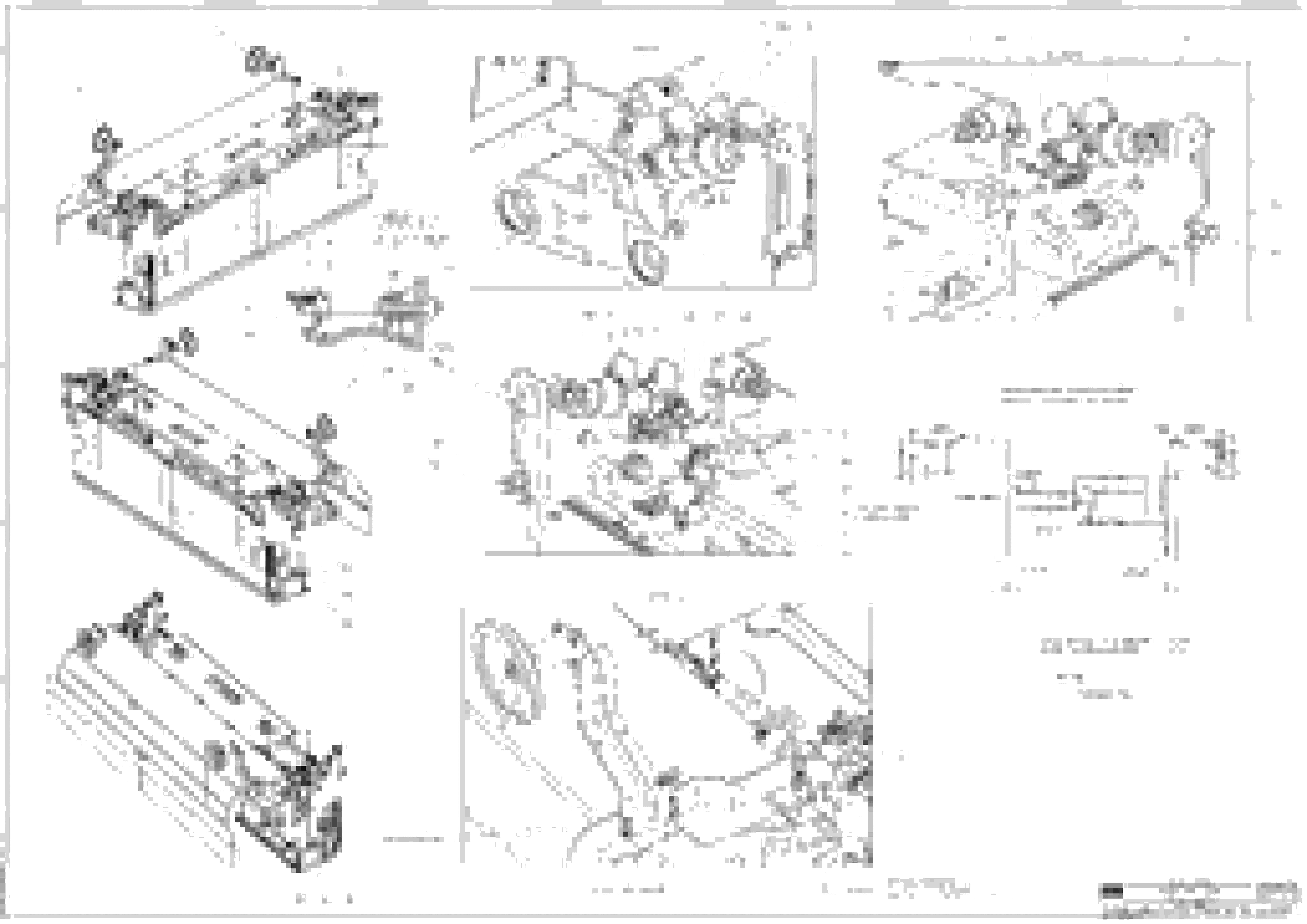 Схема запчастей Volvo PF6110 - 74242 Mounting Parts Towing Arms OMNI 1000 ATT. SCREEDS 3,0 - 9,0M PF6110, PF6160/6170