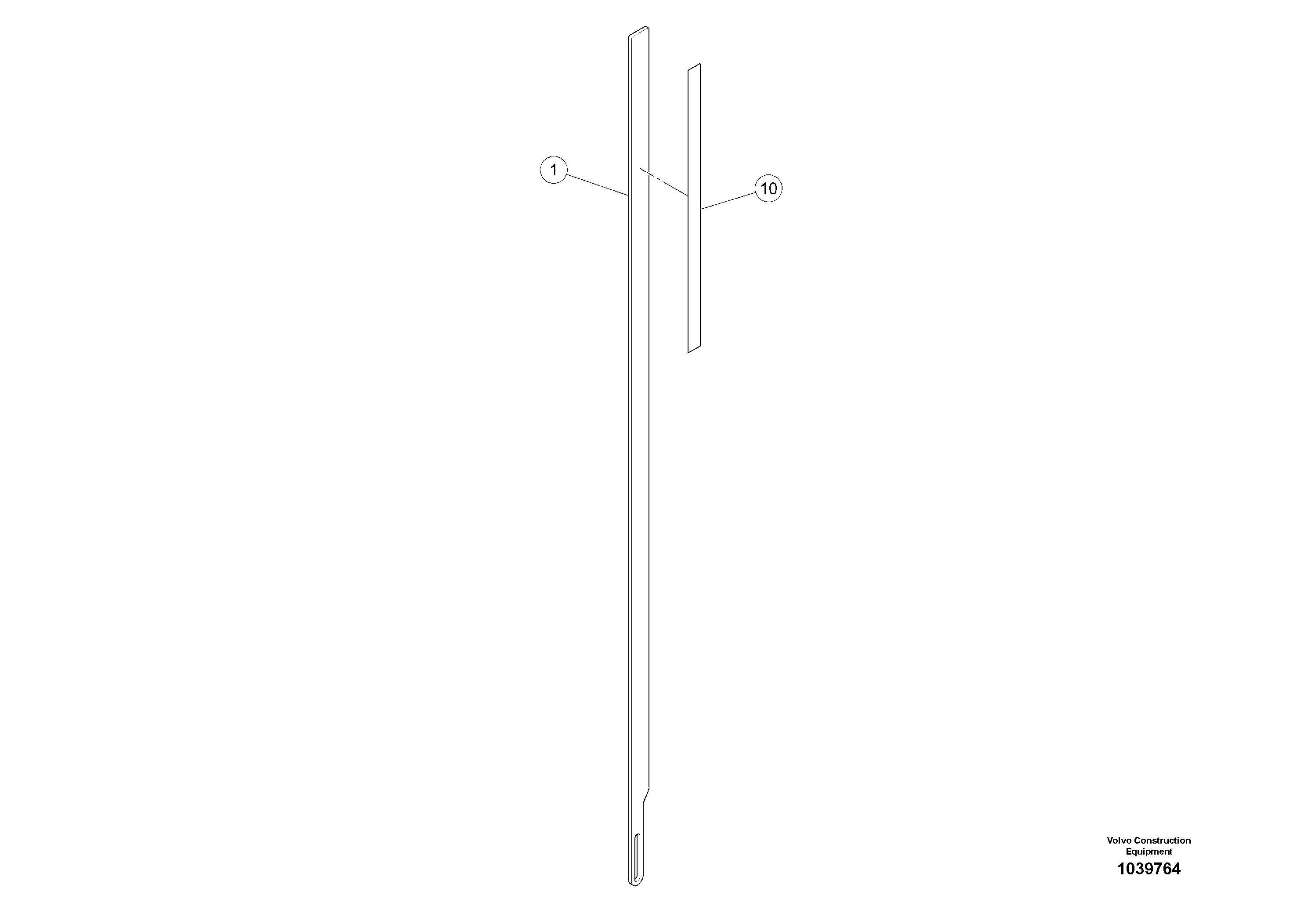 Схема запчастей Volvo ABG7820B - 43930 Levelling Arm ABG7820/ABG7820B ABG7820 S/N 21064-23058 ABG7820B S/N 23059 -