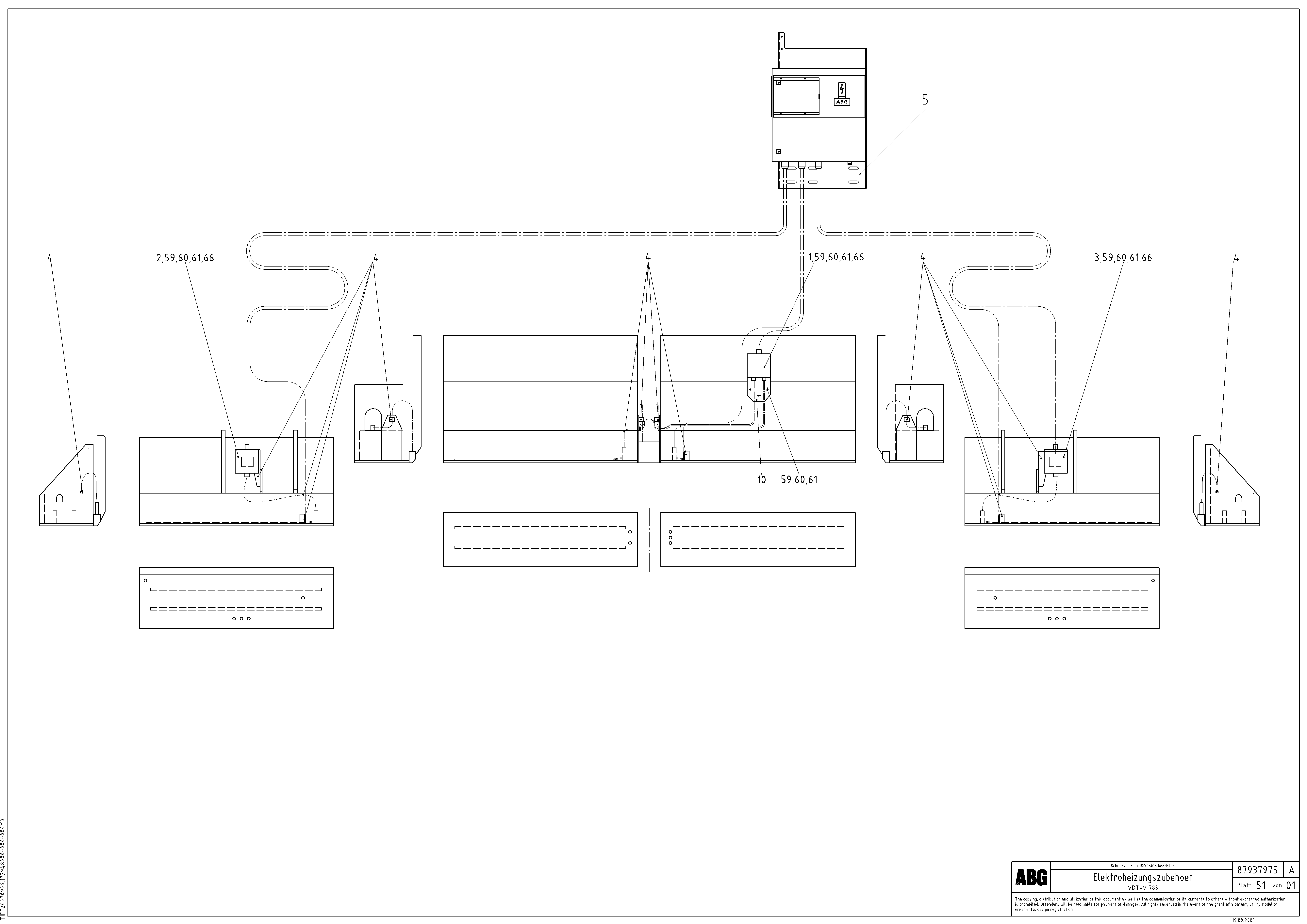 Схема запчастей Volvo ABG7820B - 80903 Electrical heating accessories for basic and extandable screed VDT-V 78 ETC ATT. SCREED 2,5 - 9,0 M ABG6820, ABG7820/ABG7820B