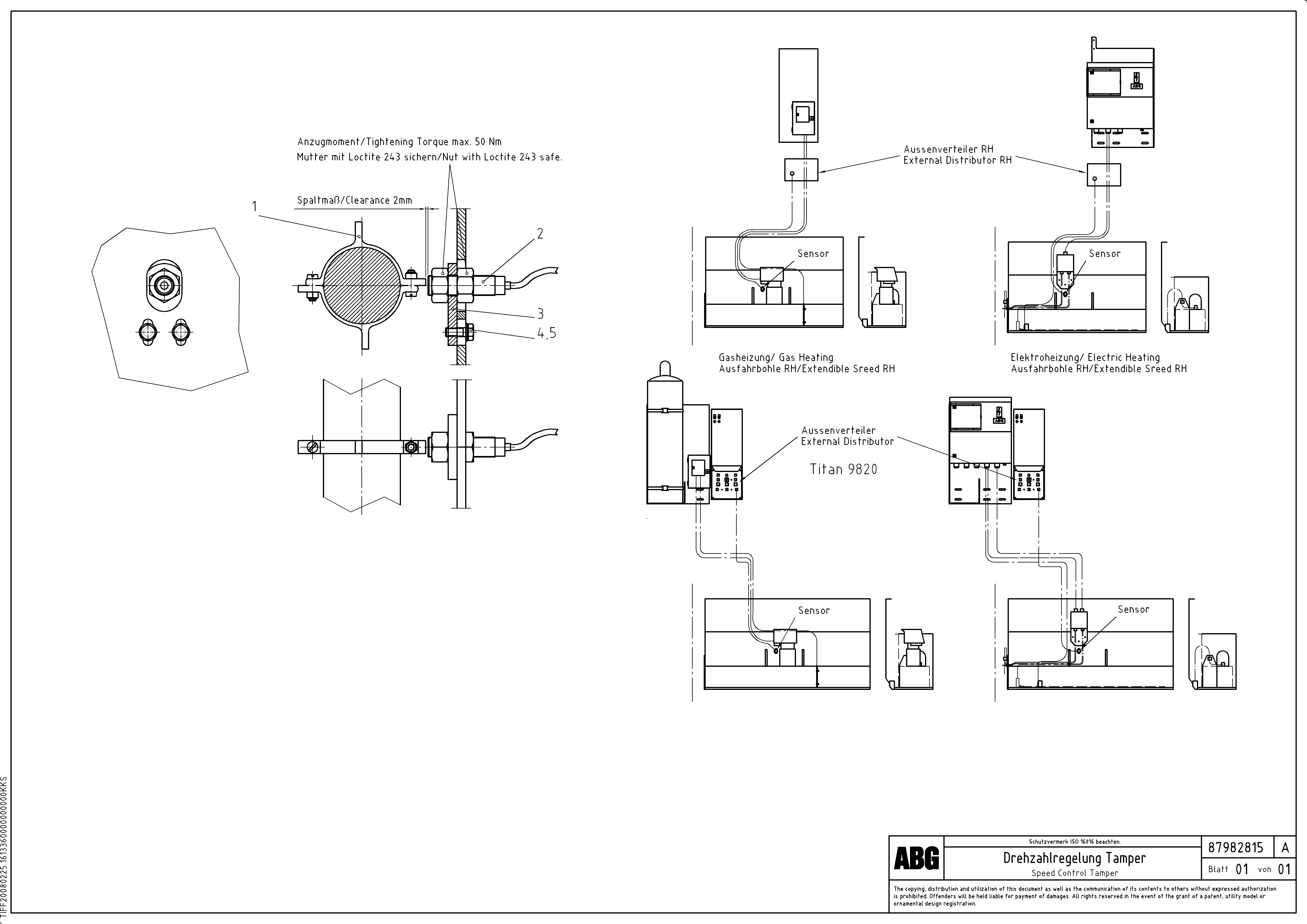 Схема запчастей Volvo ABG7820B - 14095 Speed control for tamper VDT-V 78 GTC ATT. SCREEDS 2,5 - 9,0M ABG6820,ABG7820,ABG7820B